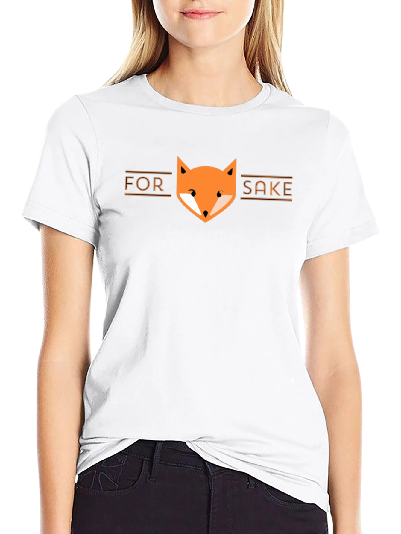 For Fox Sake T-Shirt - Fun Graphic Tee