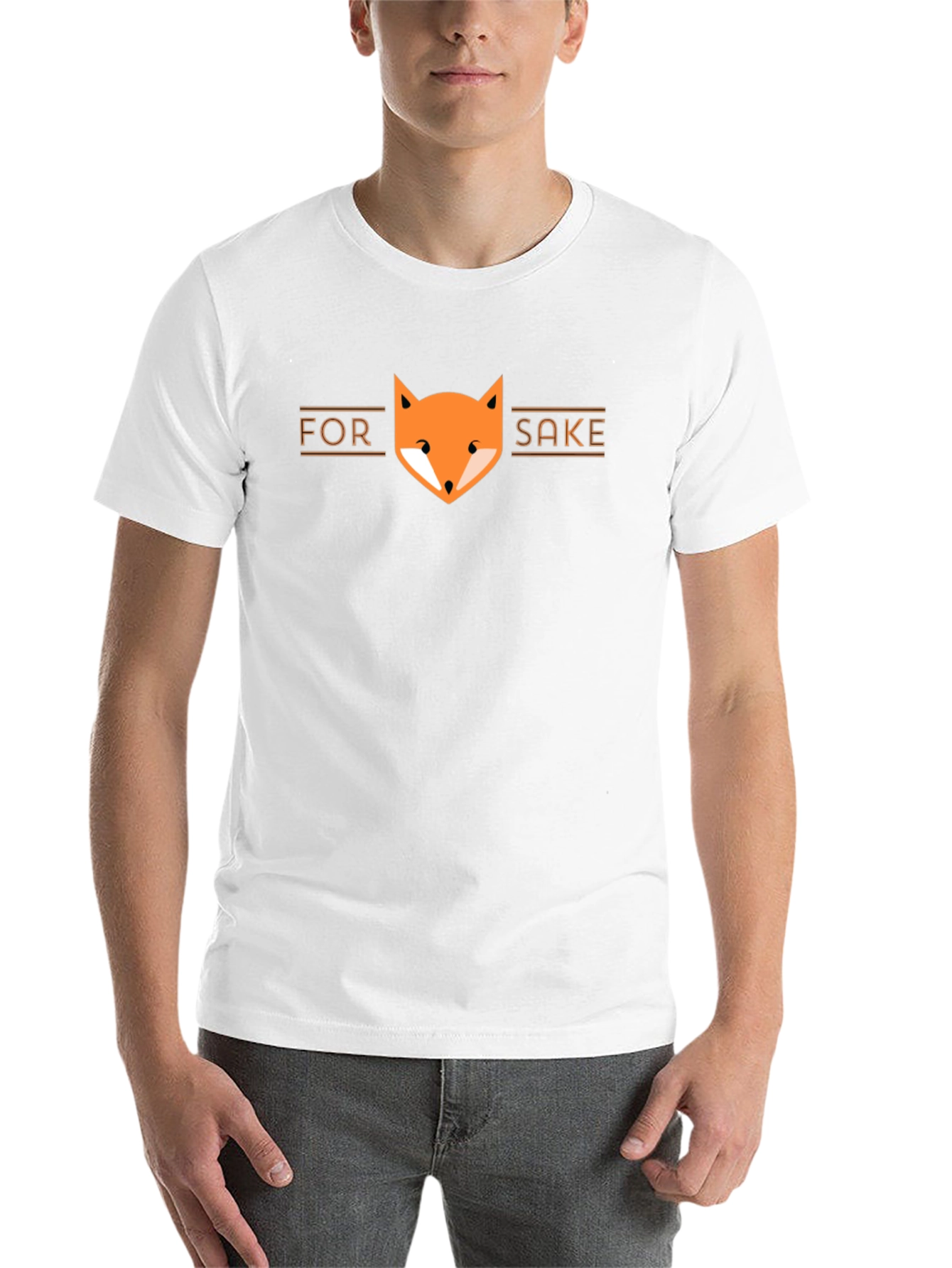 For Fox Sake T-Shirt - Fun Graphic Tee