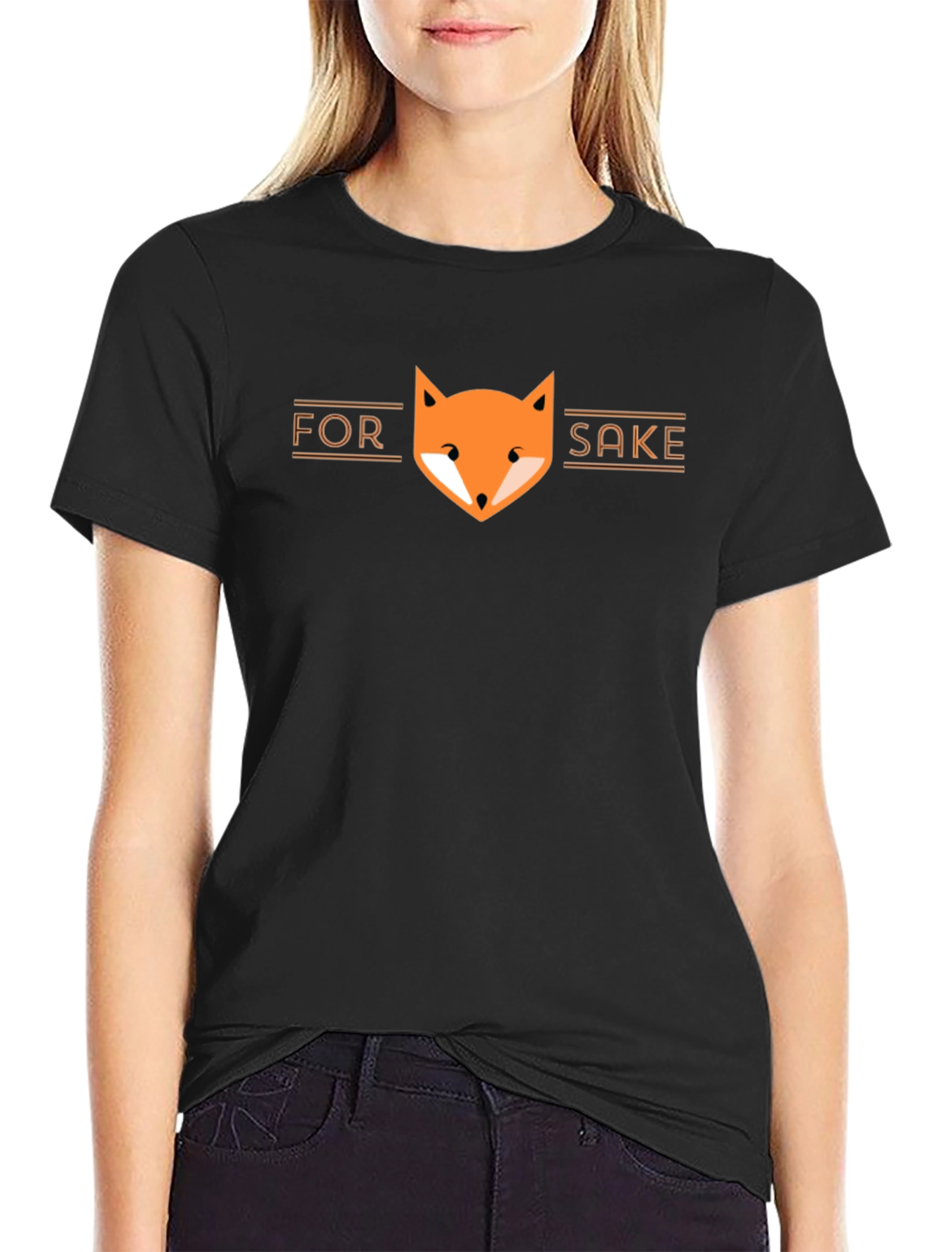 For Fox Sake T-Shirt - Fun Graphic Tee
