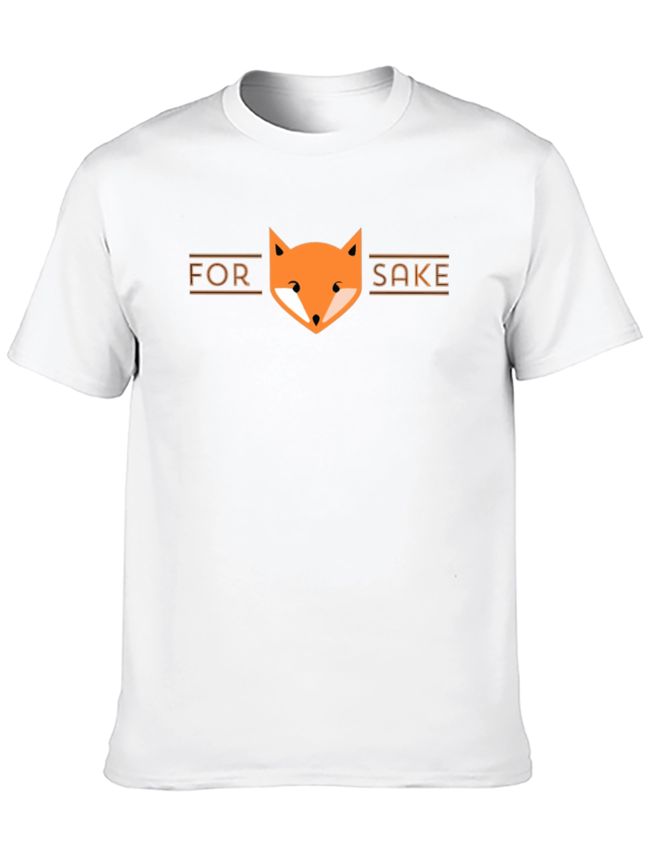 For Fox Sake T-Shirt - Fun Graphic Tee