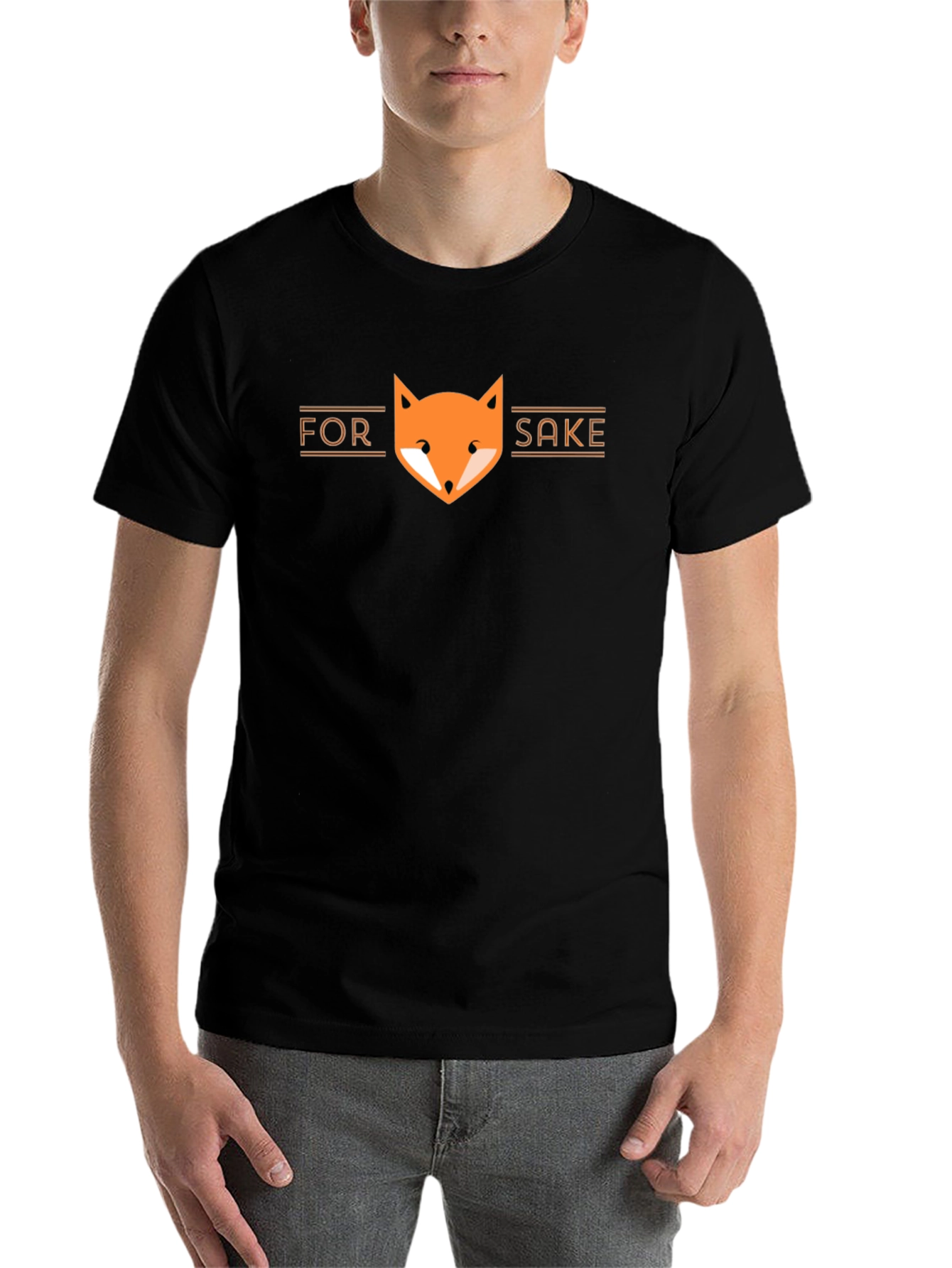 For Fox Sake T-Shirt - Fun Graphic Tee