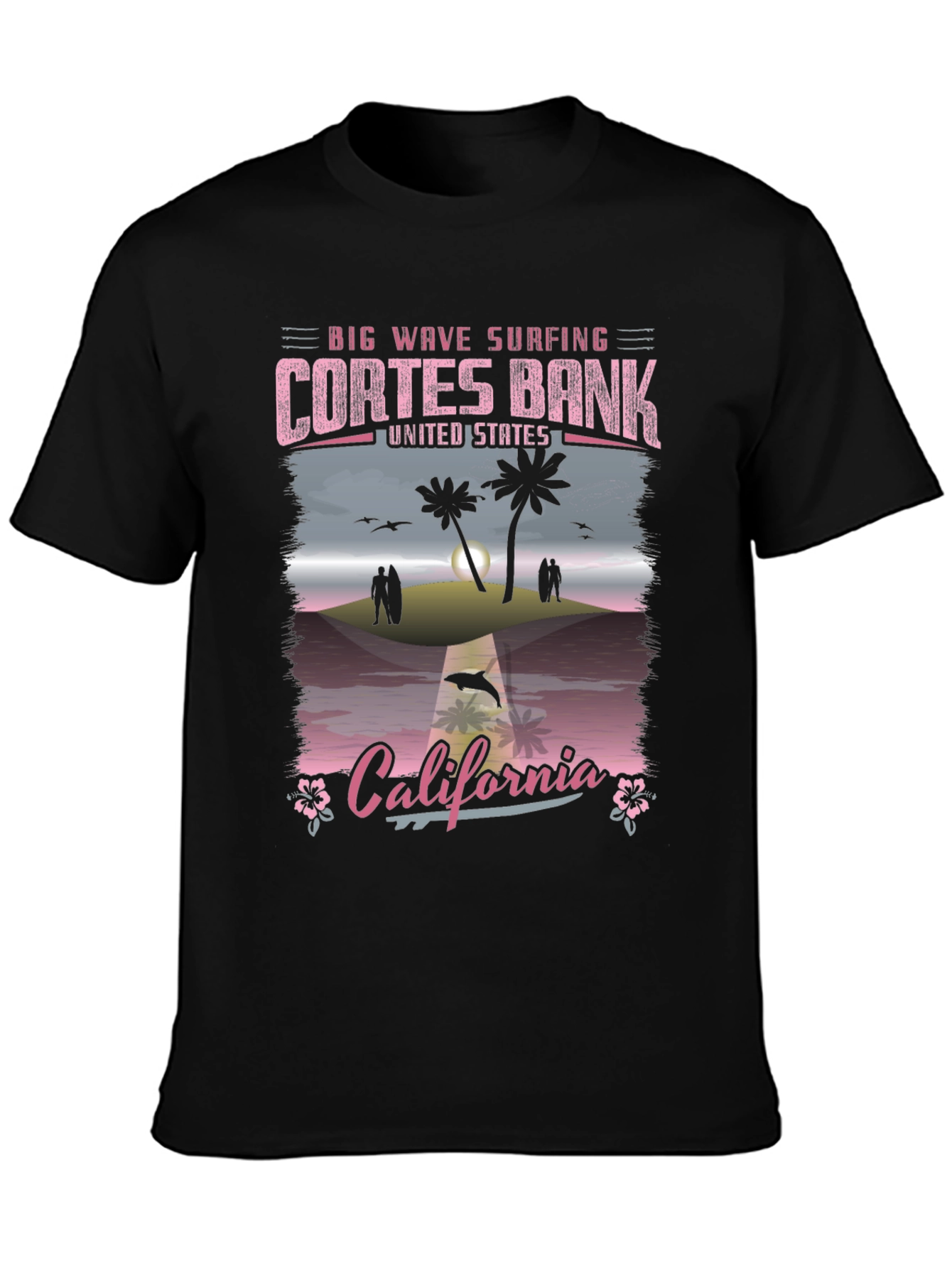 Cortes Bank California Surfing Tee