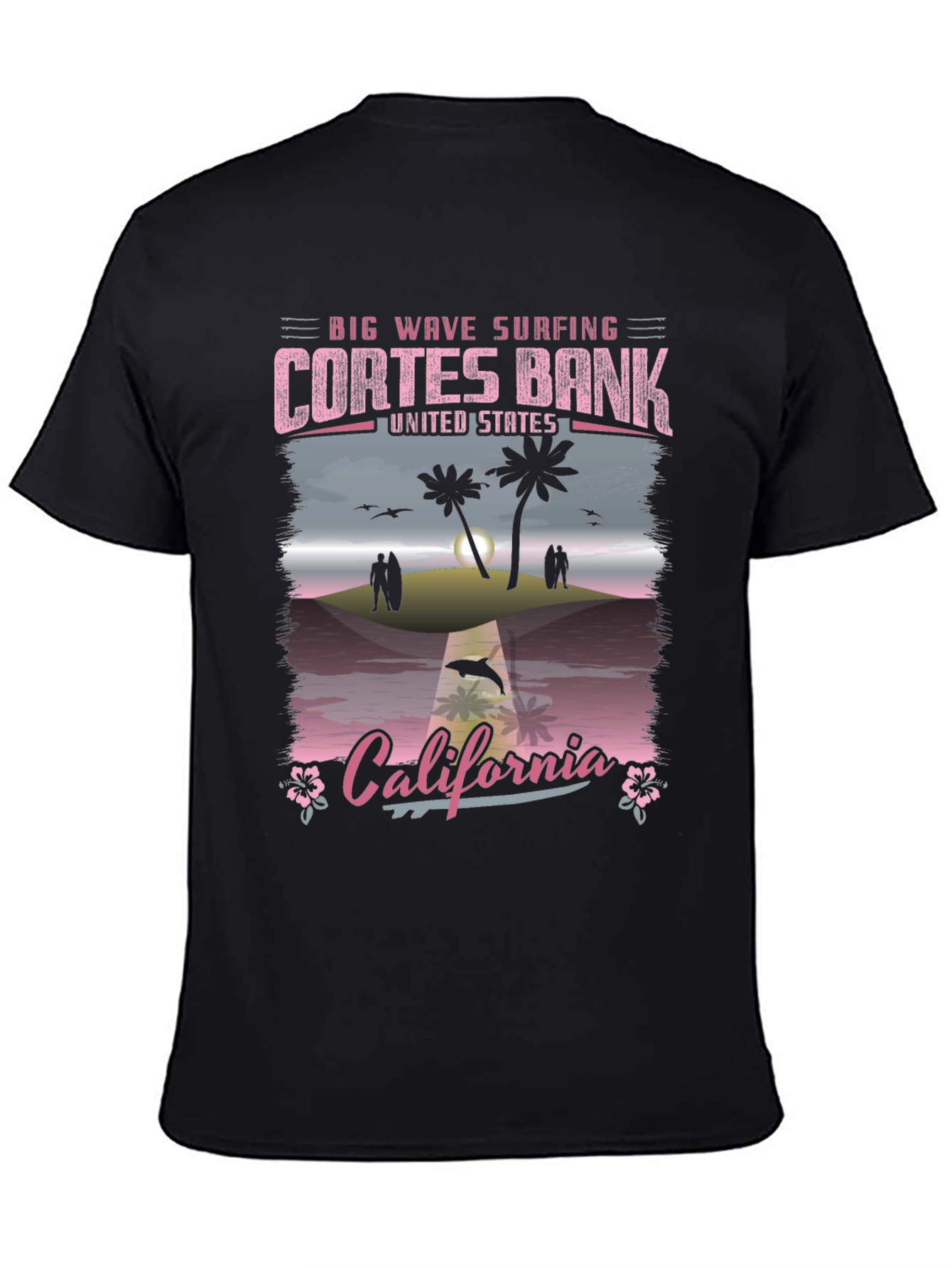 Cortes Bank California Surfing Tee