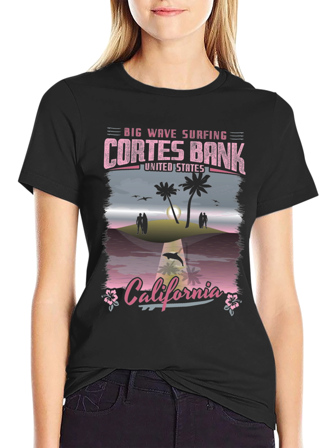 Cortes Bank California Surfing Tee
