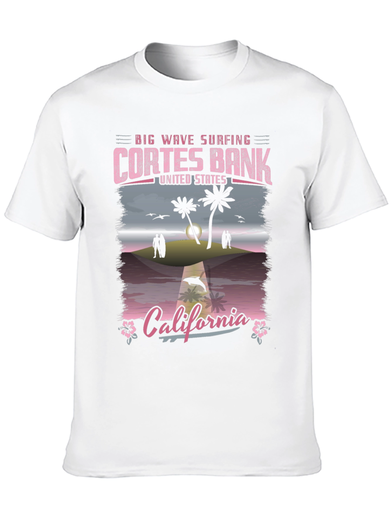 Cortes Bank California Surfing Tee