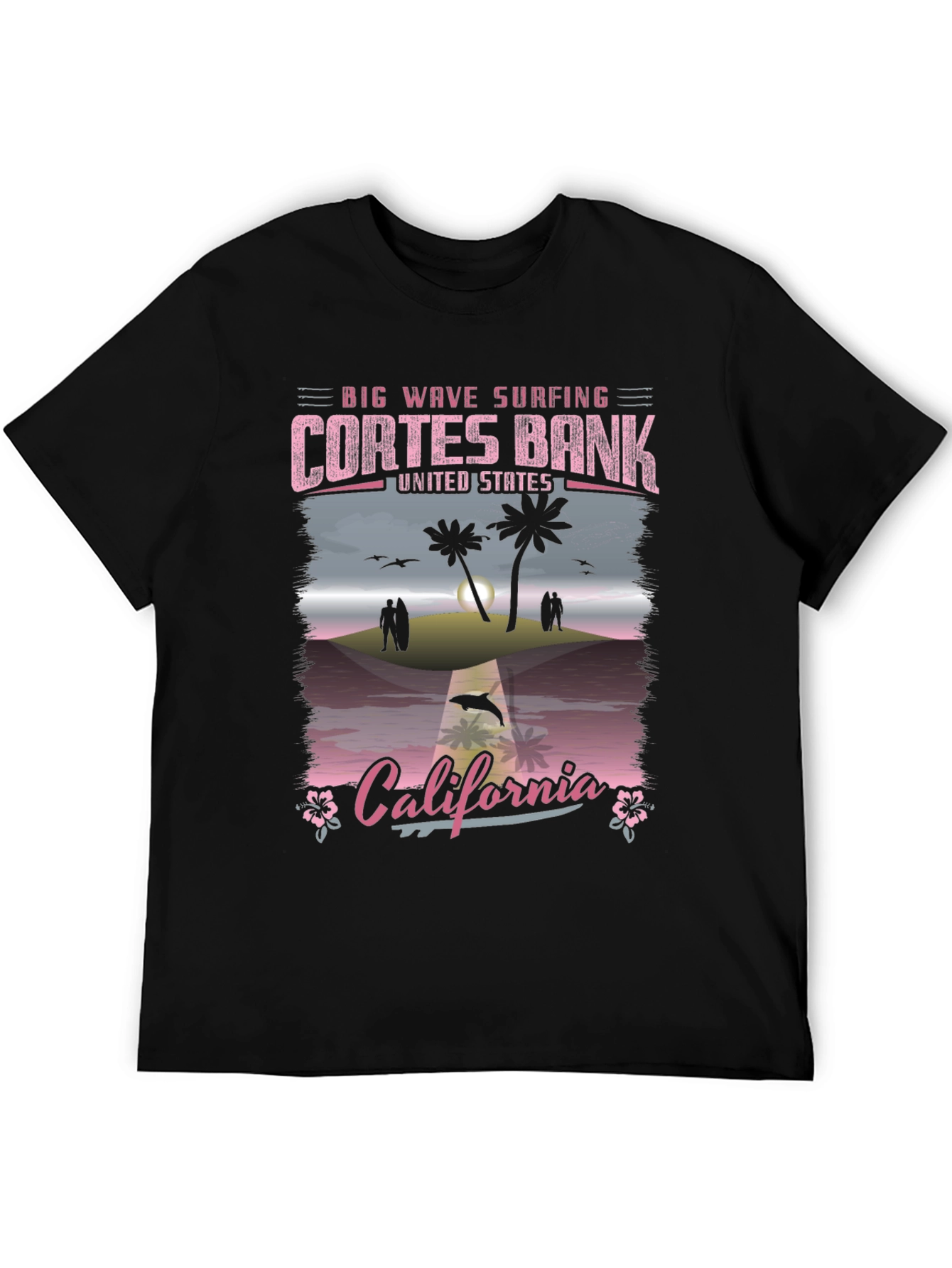 Cortes Bank California Surfing Tee