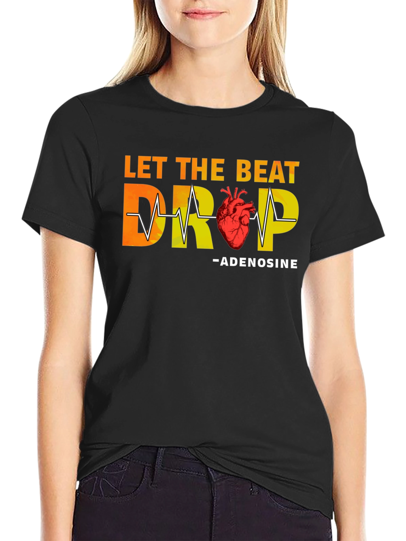Let The Beat Drop Adenosine T-Shirt