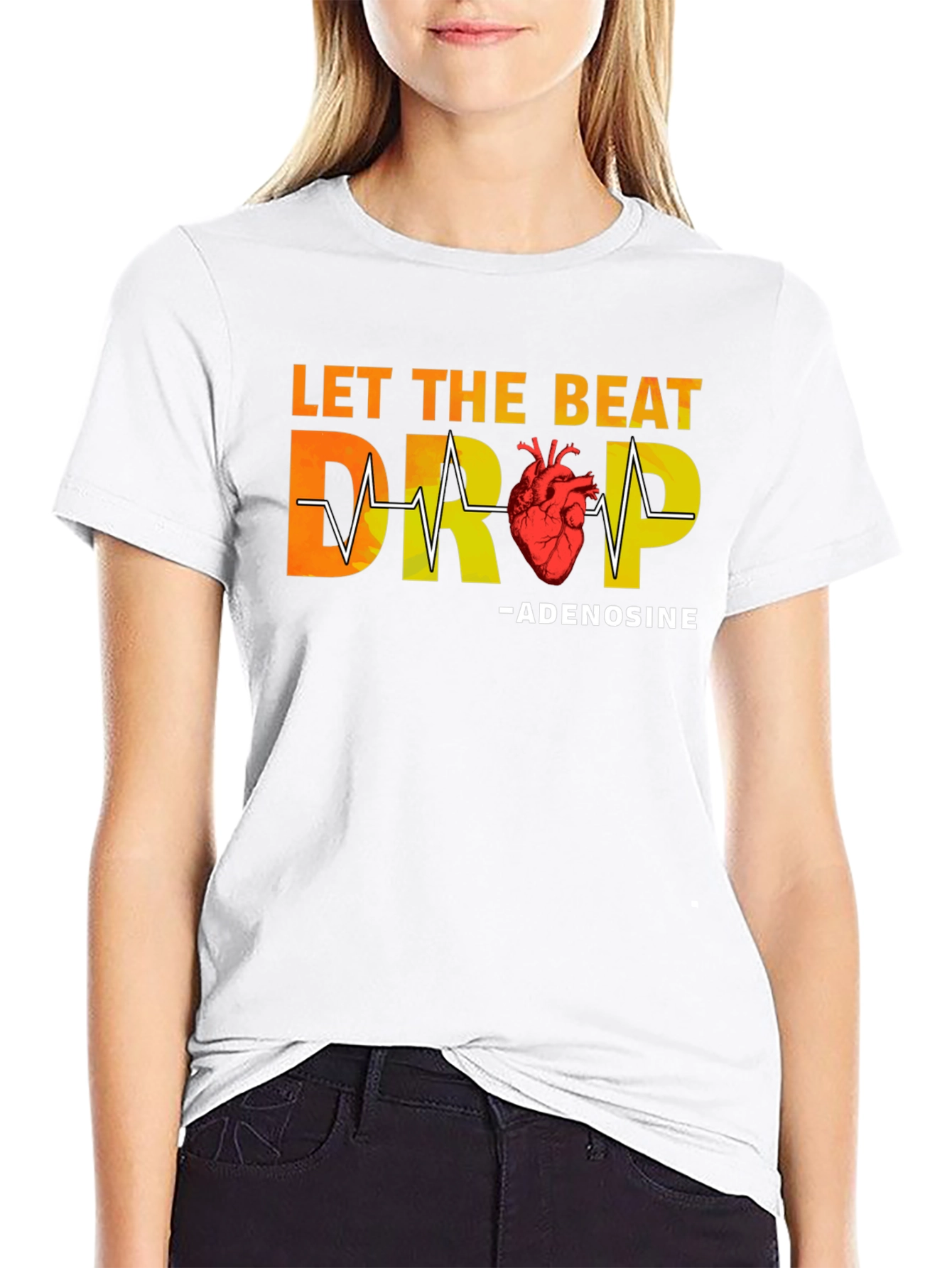 Let The Beat Drop Adenosine T-Shirt