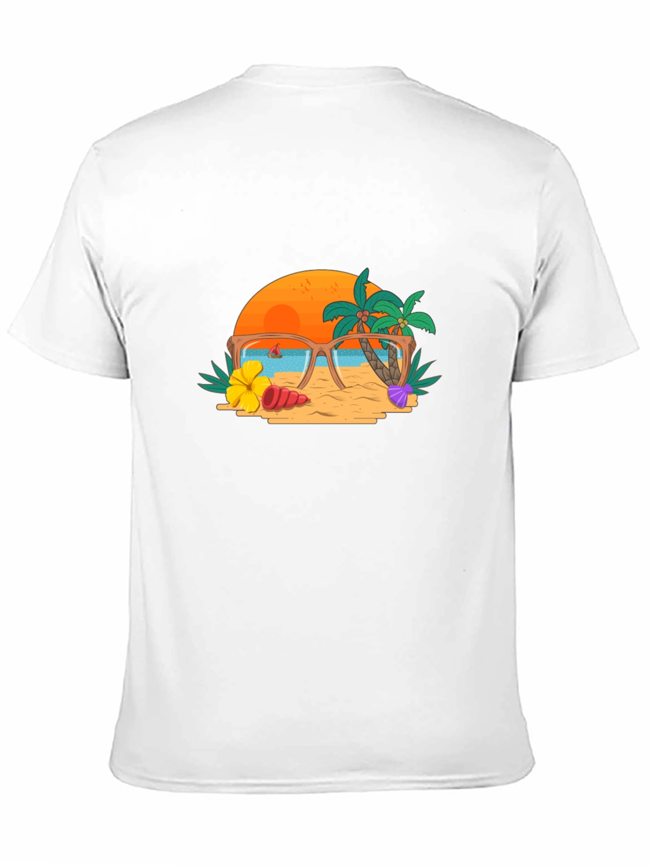 Summer Beach Graphic Tee