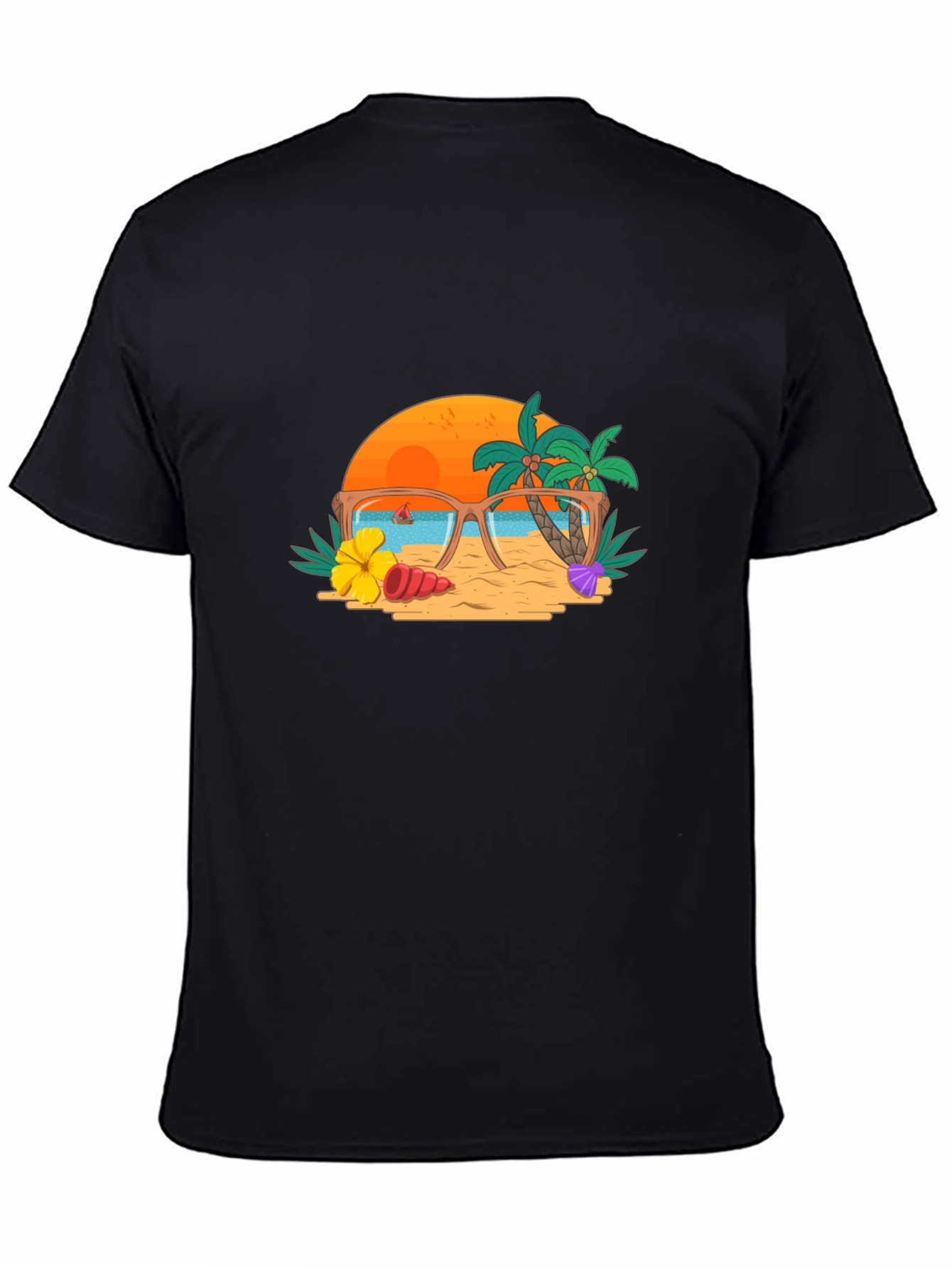 Summer Beach Graphic Tee