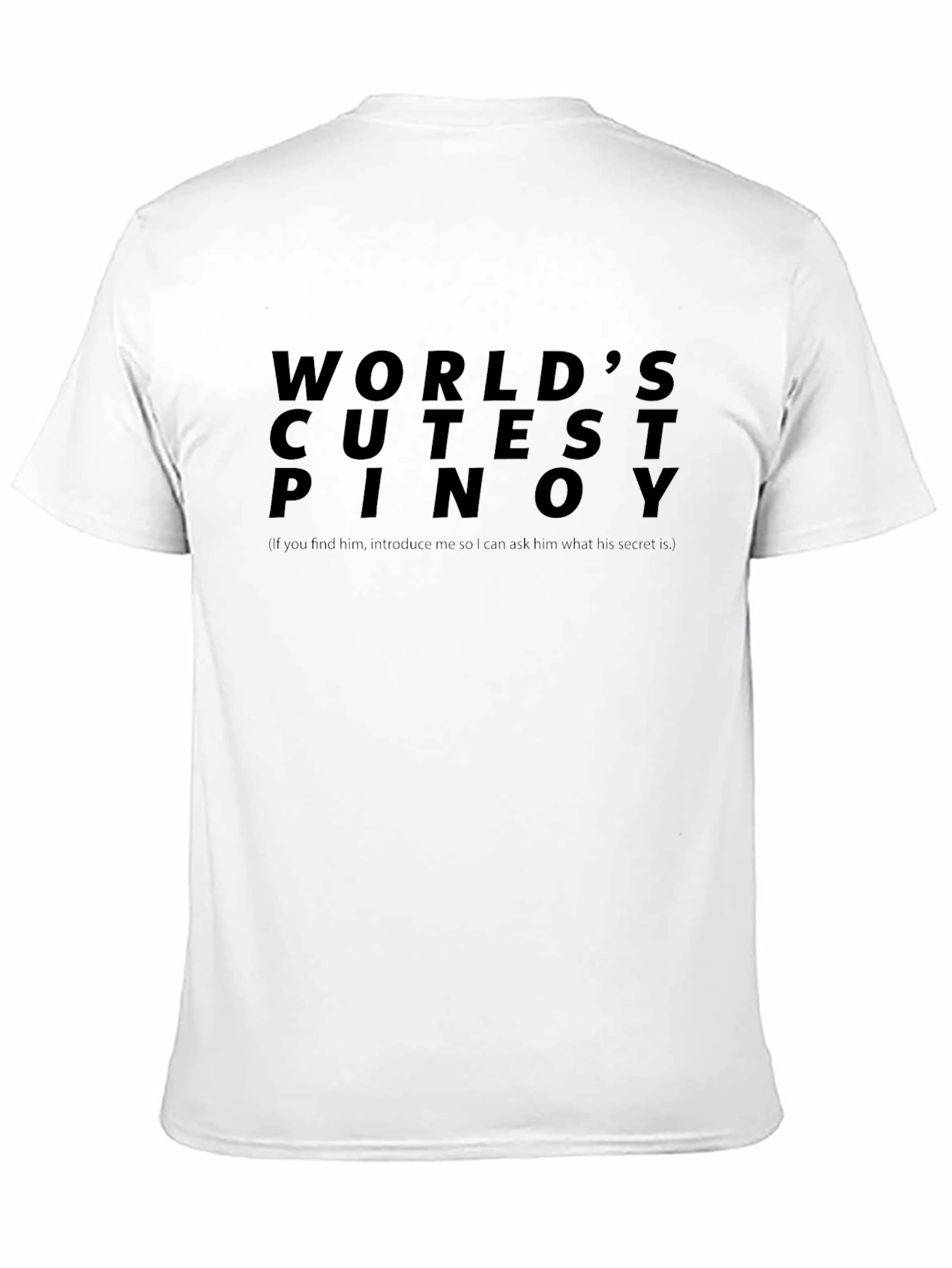 Worlds Cutest Pinoy T-Shirt - Funny Filipino Pride