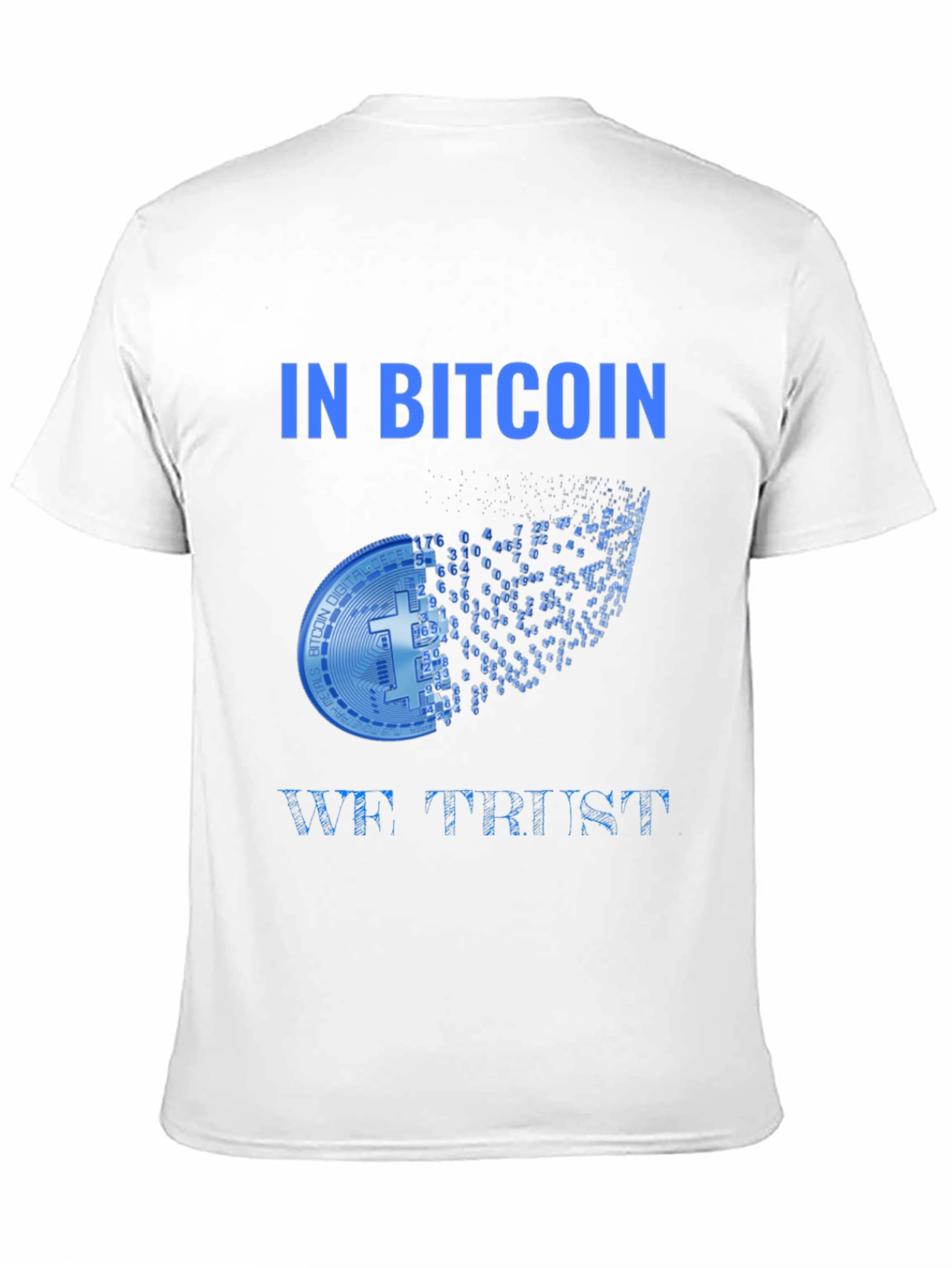 In Bitcoin We Trust Black T-Shirt