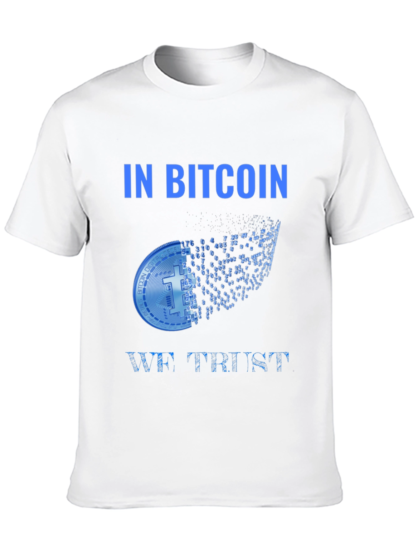 In Bitcoin We Trust Black T-Shirt