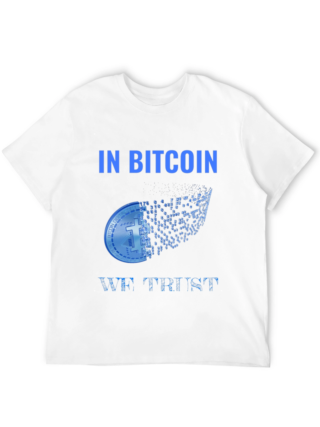 In Bitcoin We Trust Black T-Shirt