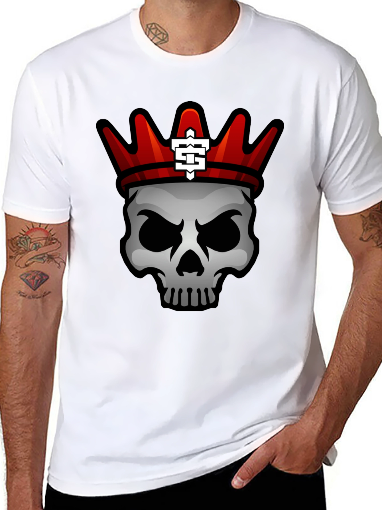 Skull King Graphic T-Shirt - Bold Streetwear
