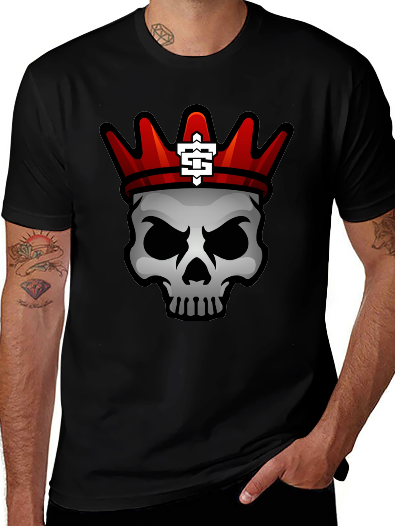 Skull King Graphic T-Shirt - Bold Streetwear