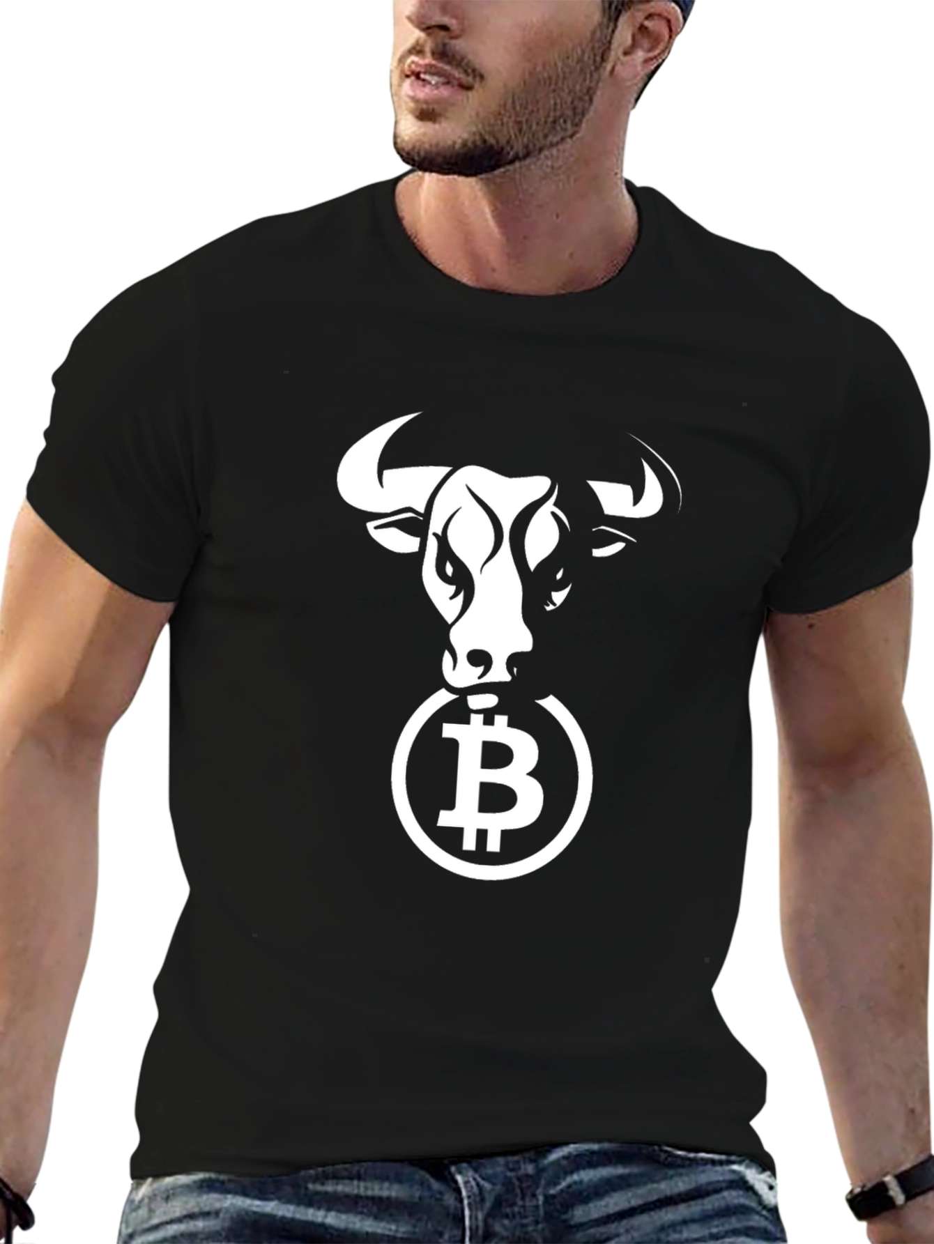 Bitcoin Bull T-Shirt - Crypto Investor Tee