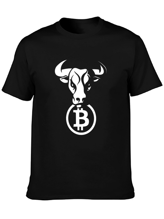 Bitcoin Bull T-Shirt - Crypto Investor Tee
