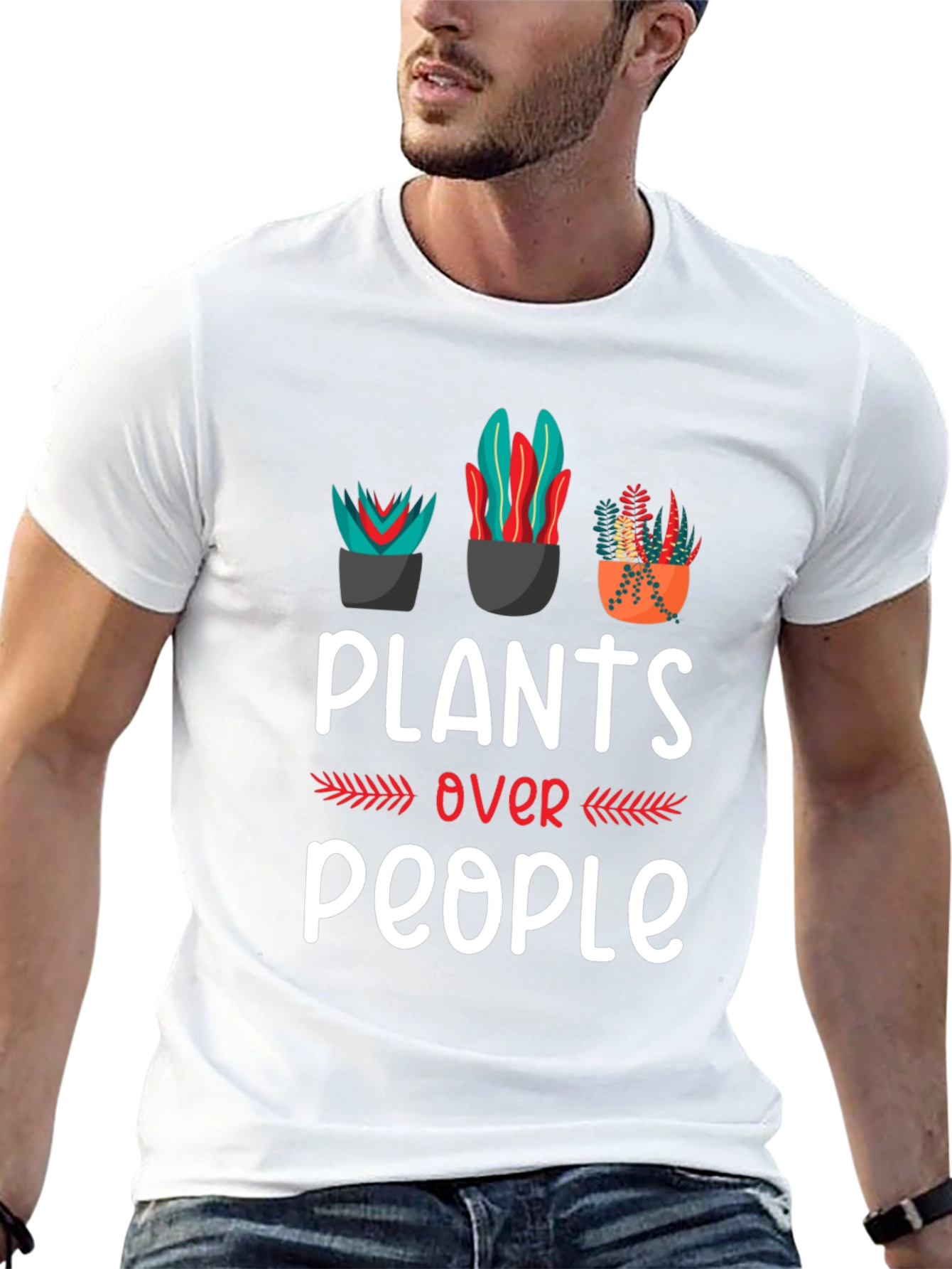 Plants Over People Graphic Tee