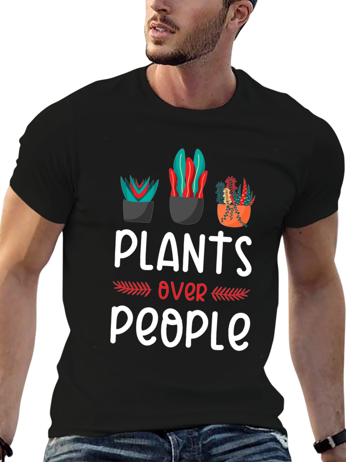 Plants Over People Graphic Tee