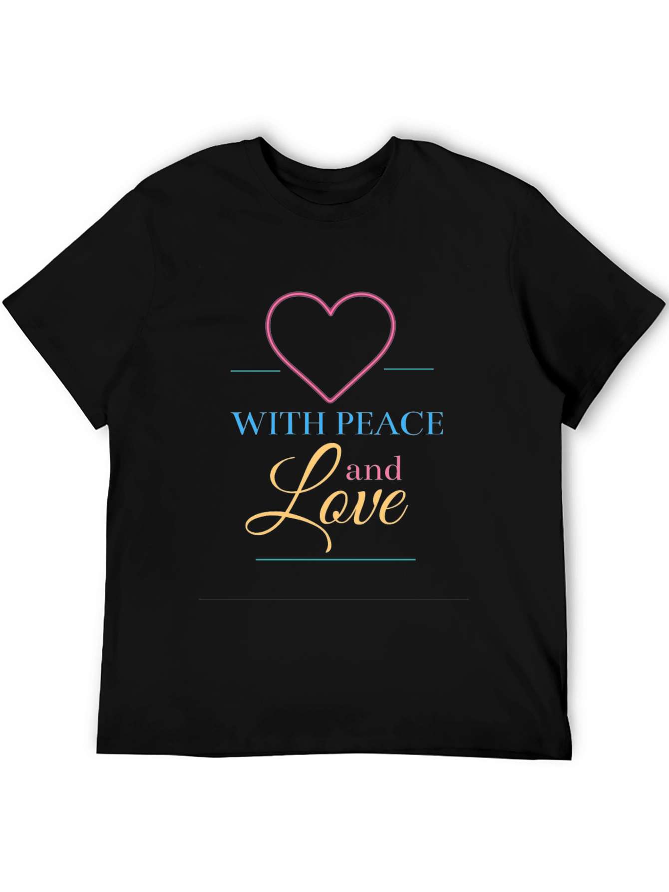 Peace and Love Graphic Tee