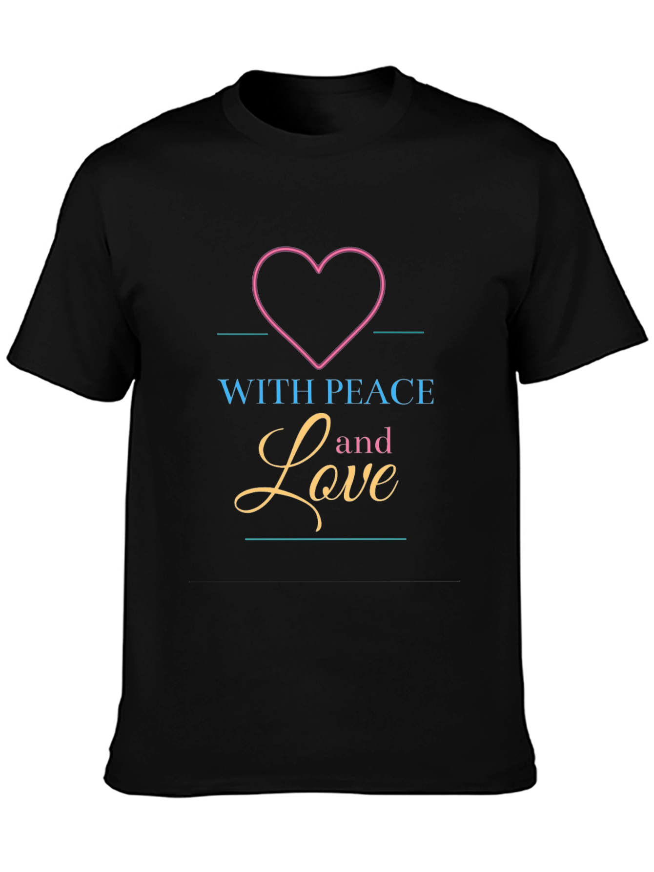 Peace and Love Graphic Tee