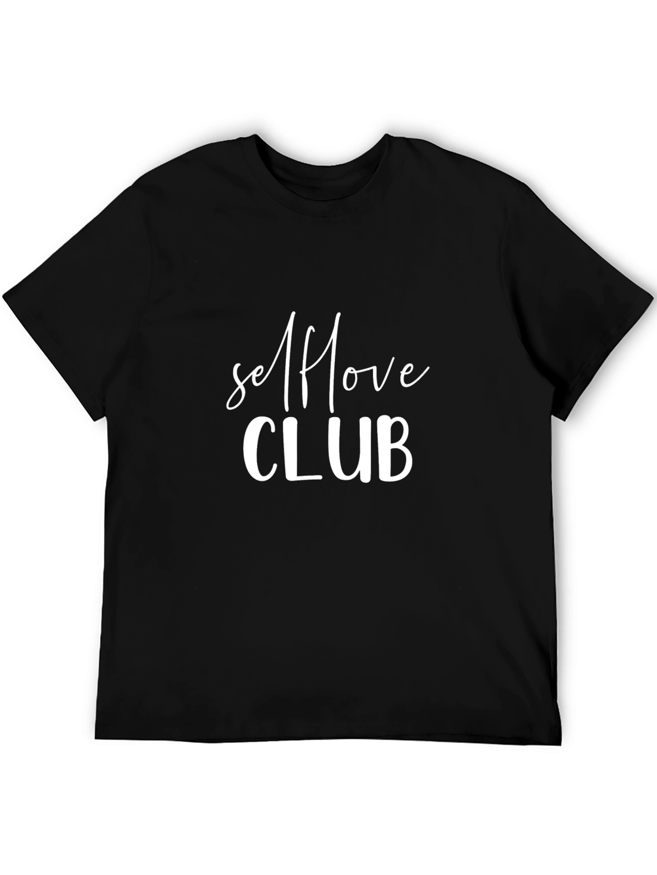 Self Love Club Black Graphic Tee