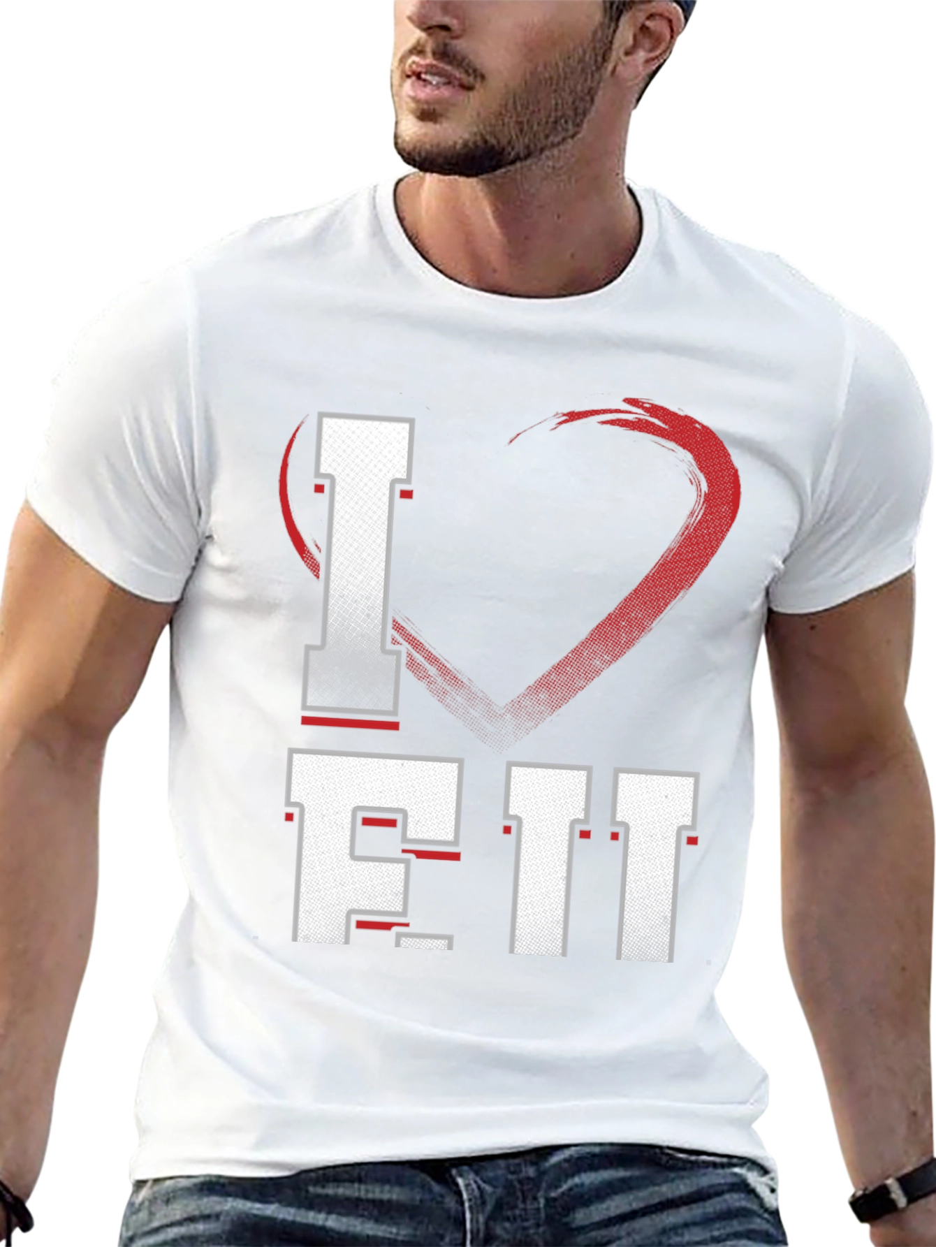 I Love EII Black T-Shirt
