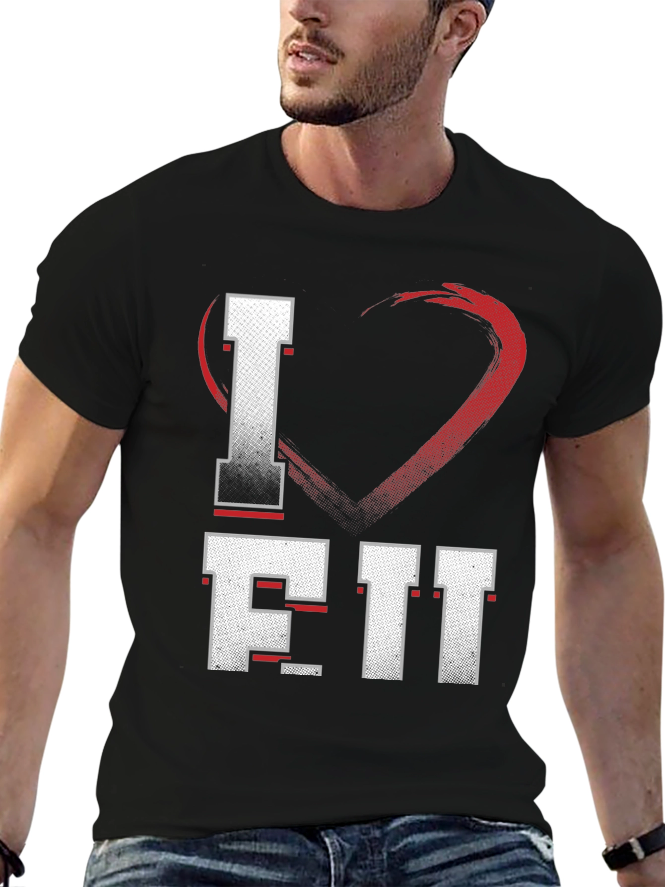 I Love EII Black T-Shirt