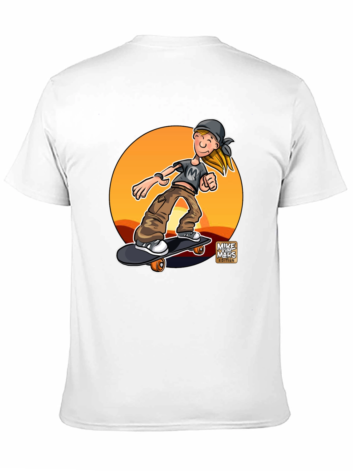 Skateboarder Graphic Tee - Cool & Casual Style