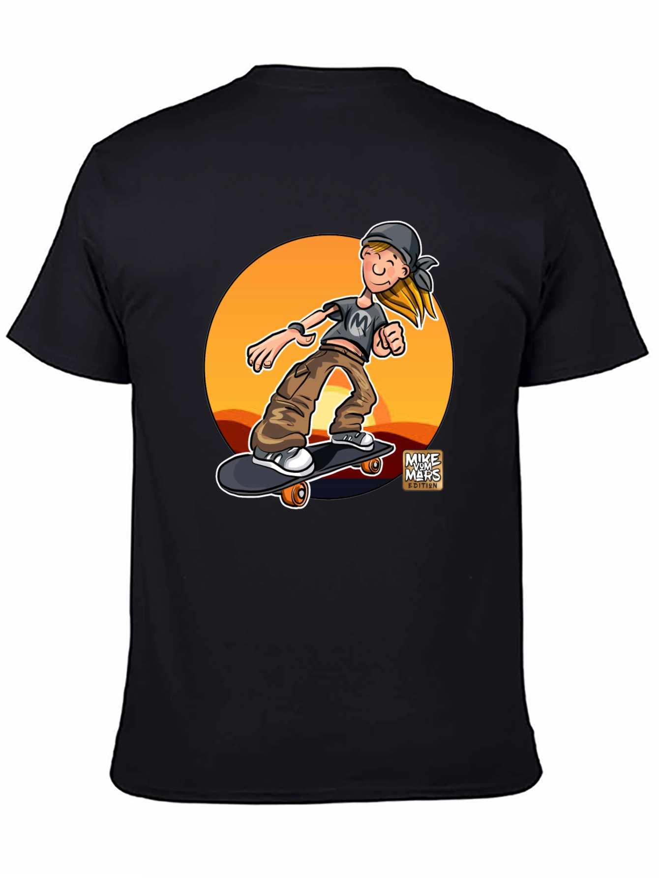 Skateboarder Graphic Tee - Cool & Casual Style