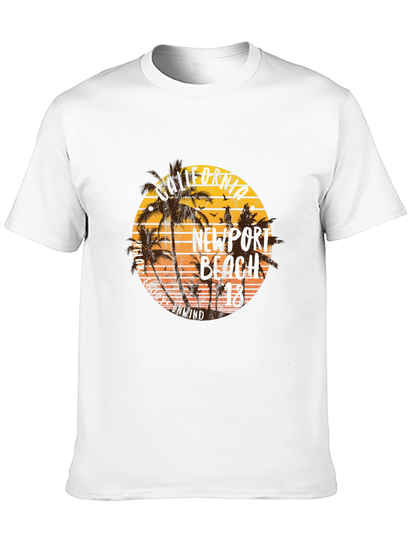 Newport Beach California Graphic T-Shirt