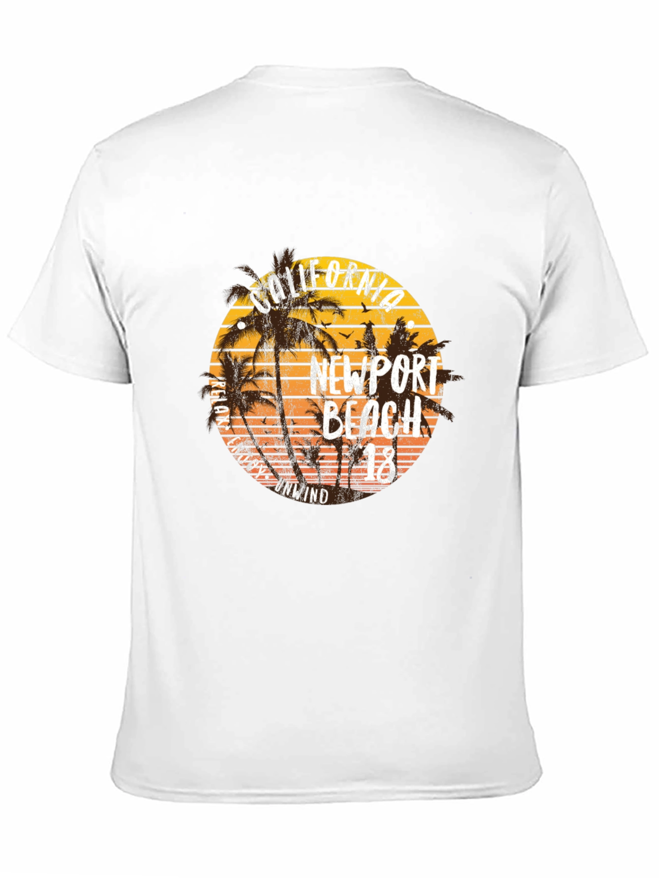 Newport Beach California Graphic T-Shirt