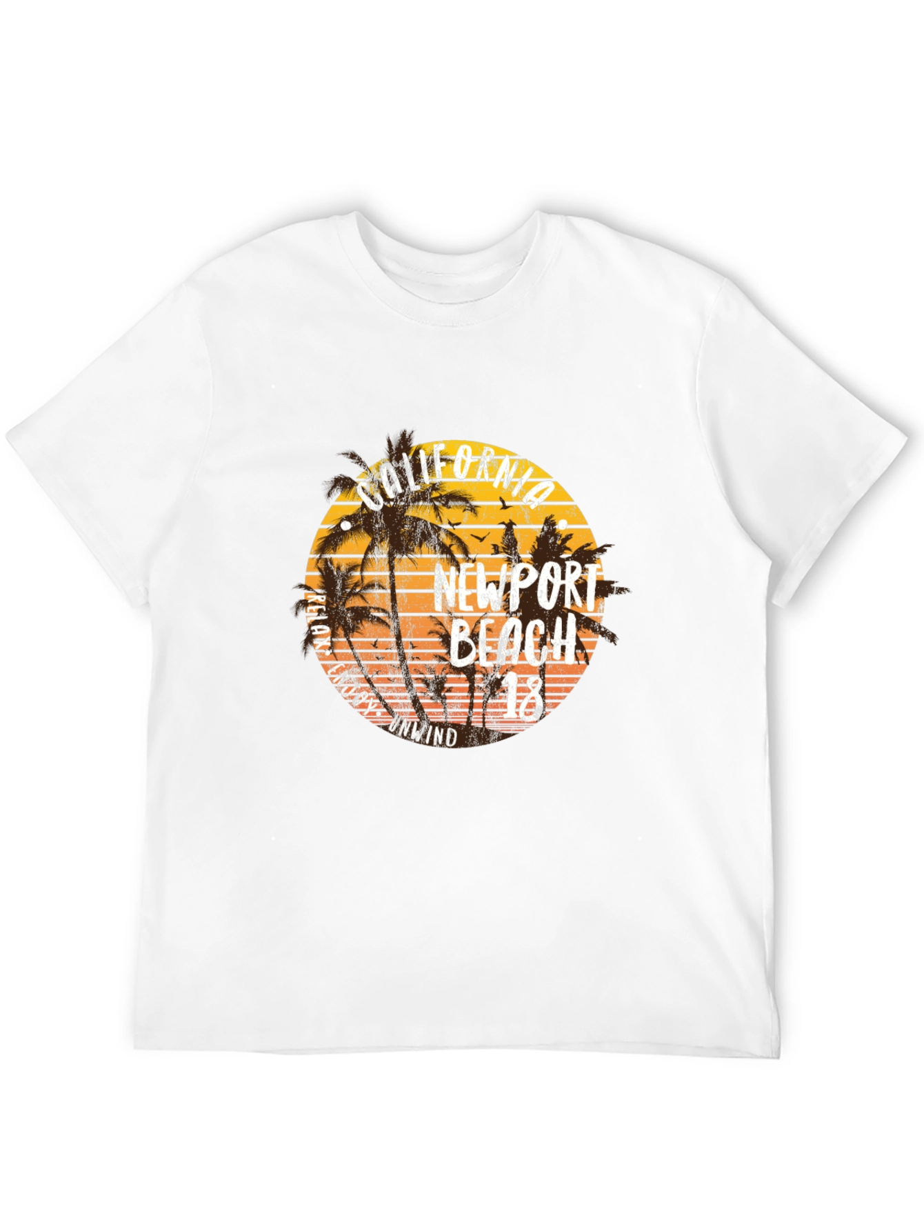 Newport Beach California Graphic T-Shirt