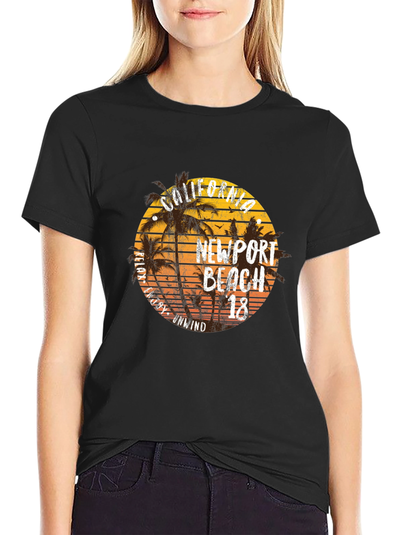 Newport Beach California Graphic T-Shirt