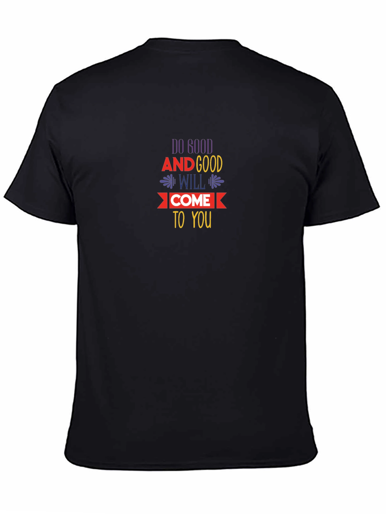 Do Good Graphic Black T-Shirt
