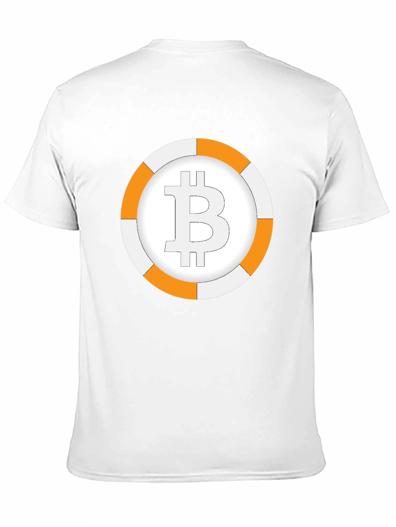 Bitcoin Life Preserver Graphic T-Shirt