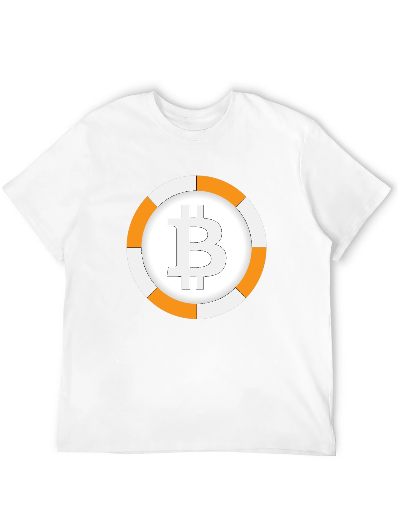 Bitcoin Life Preserver Graphic T-Shirt
