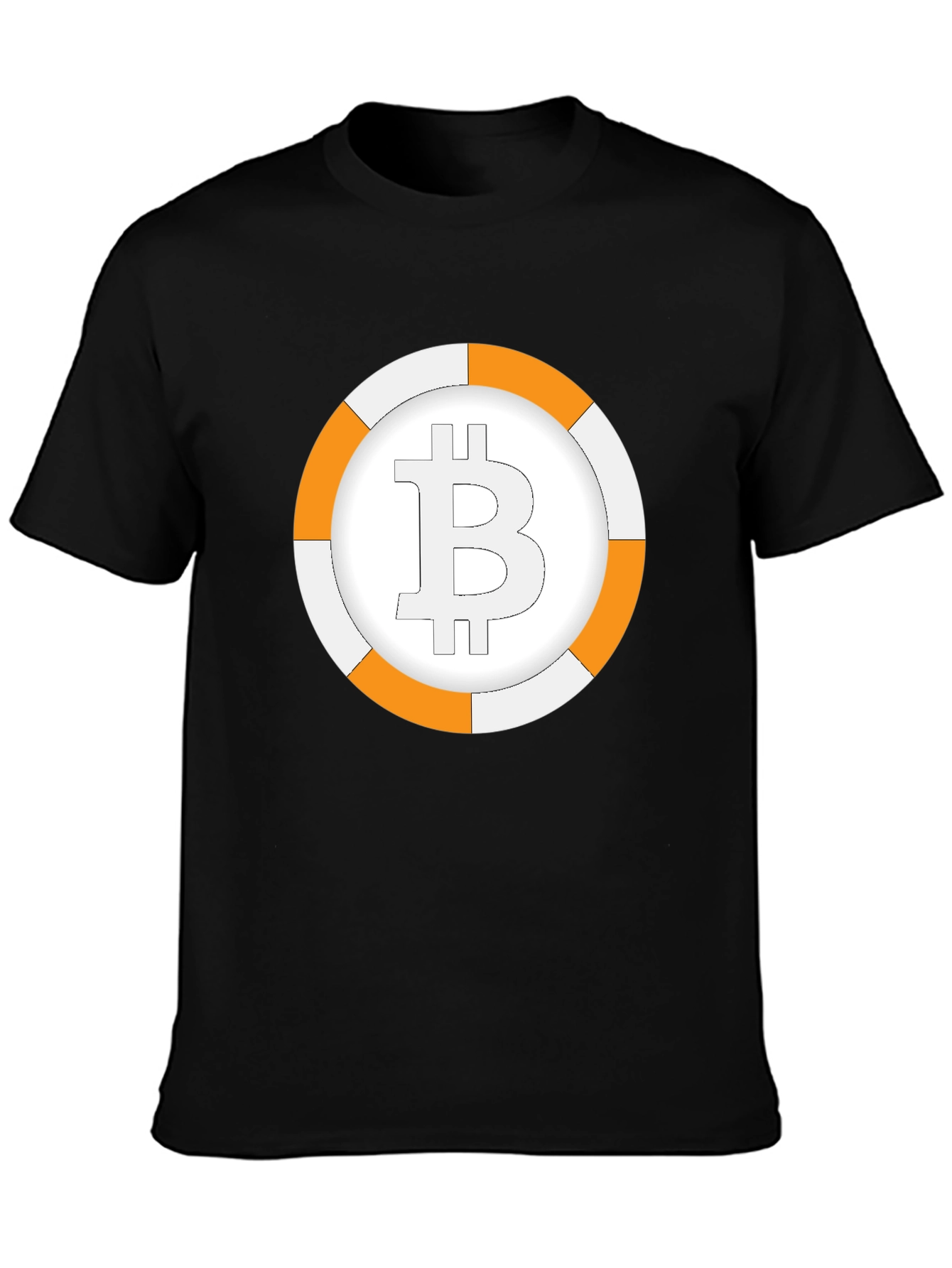 Bitcoin Life Preserver Graphic T-Shirt