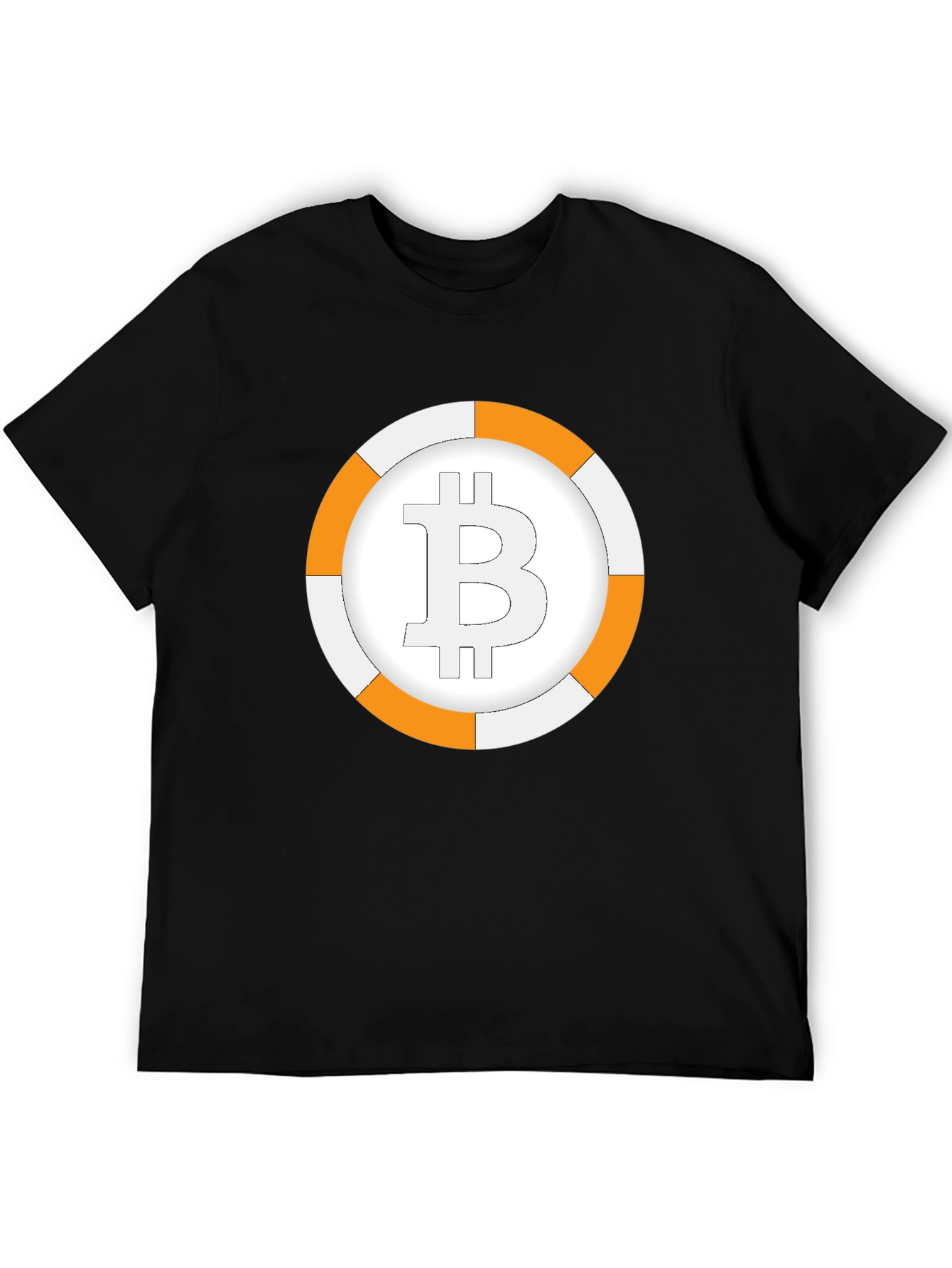 Bitcoin Life Preserver Graphic T-Shirt