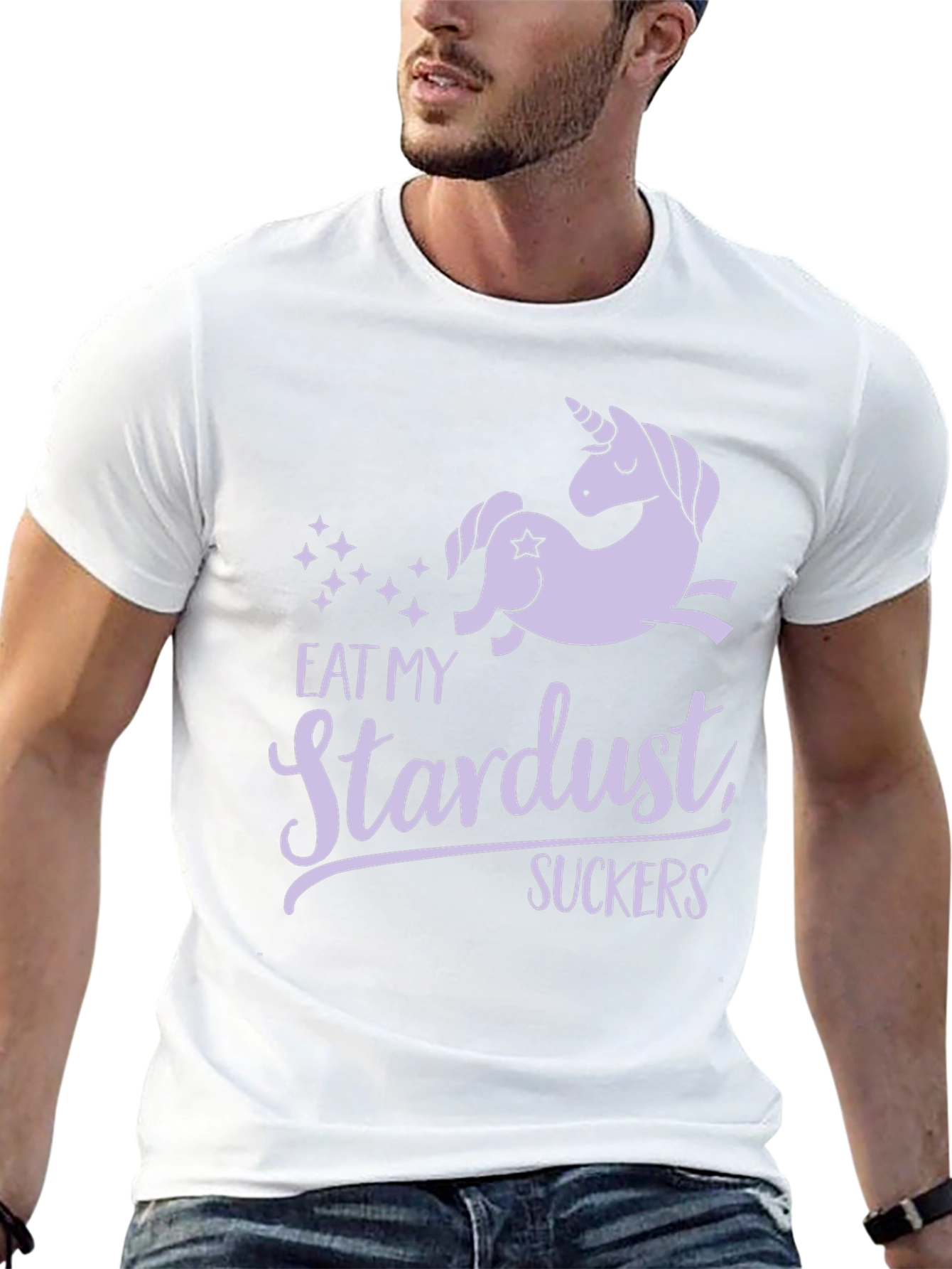 Eat My Stardust Unicorn Graphic Tee