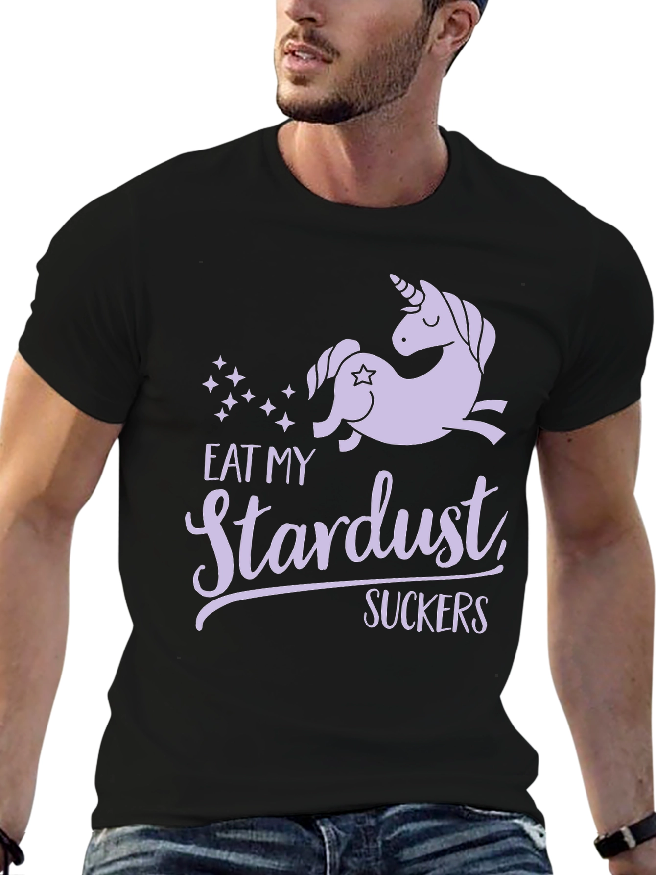 Eat My Stardust Unicorn Graphic Tee
