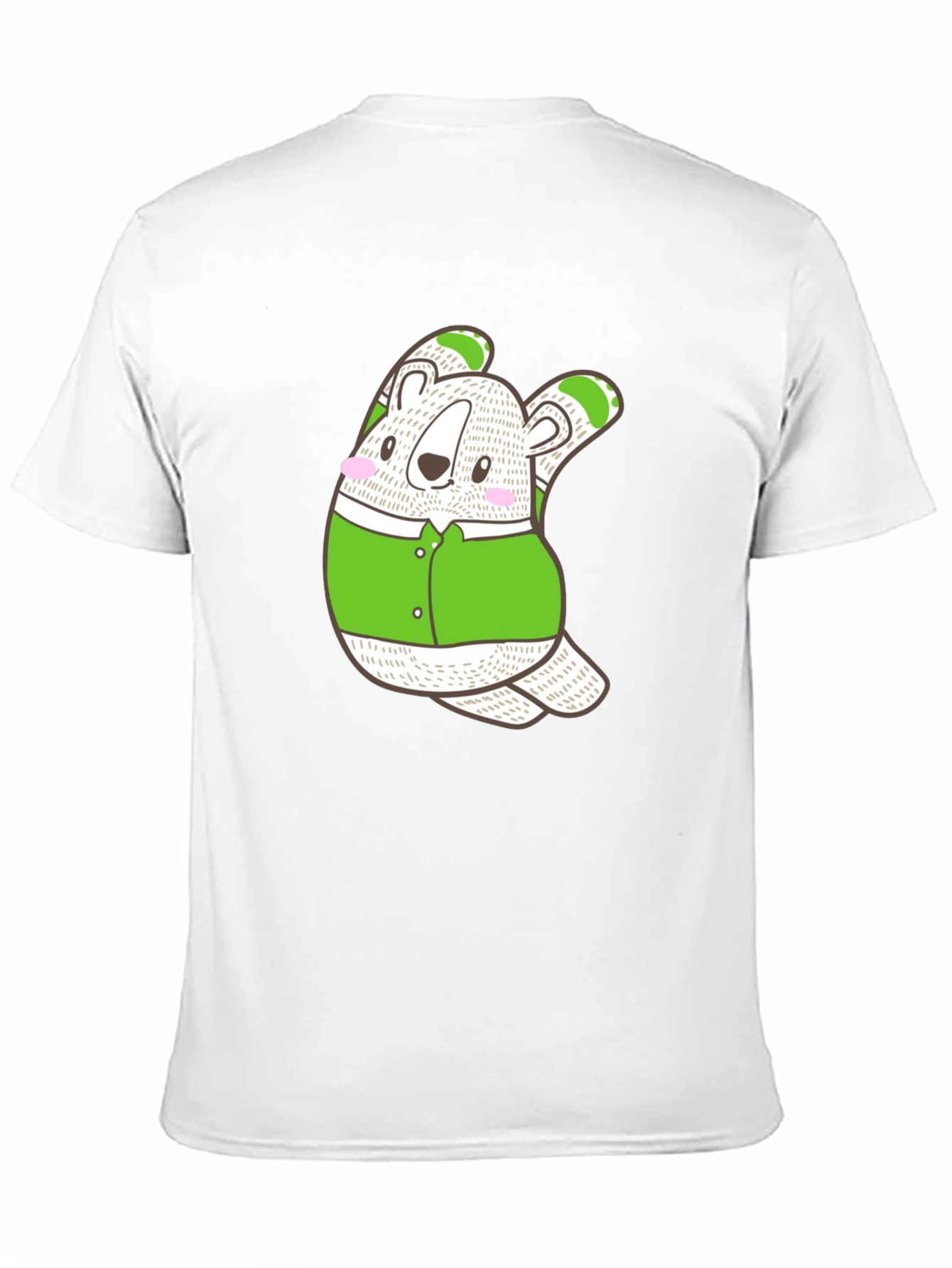 Cute Koala Bear Graphic Tee - Casual Black T-Shirt