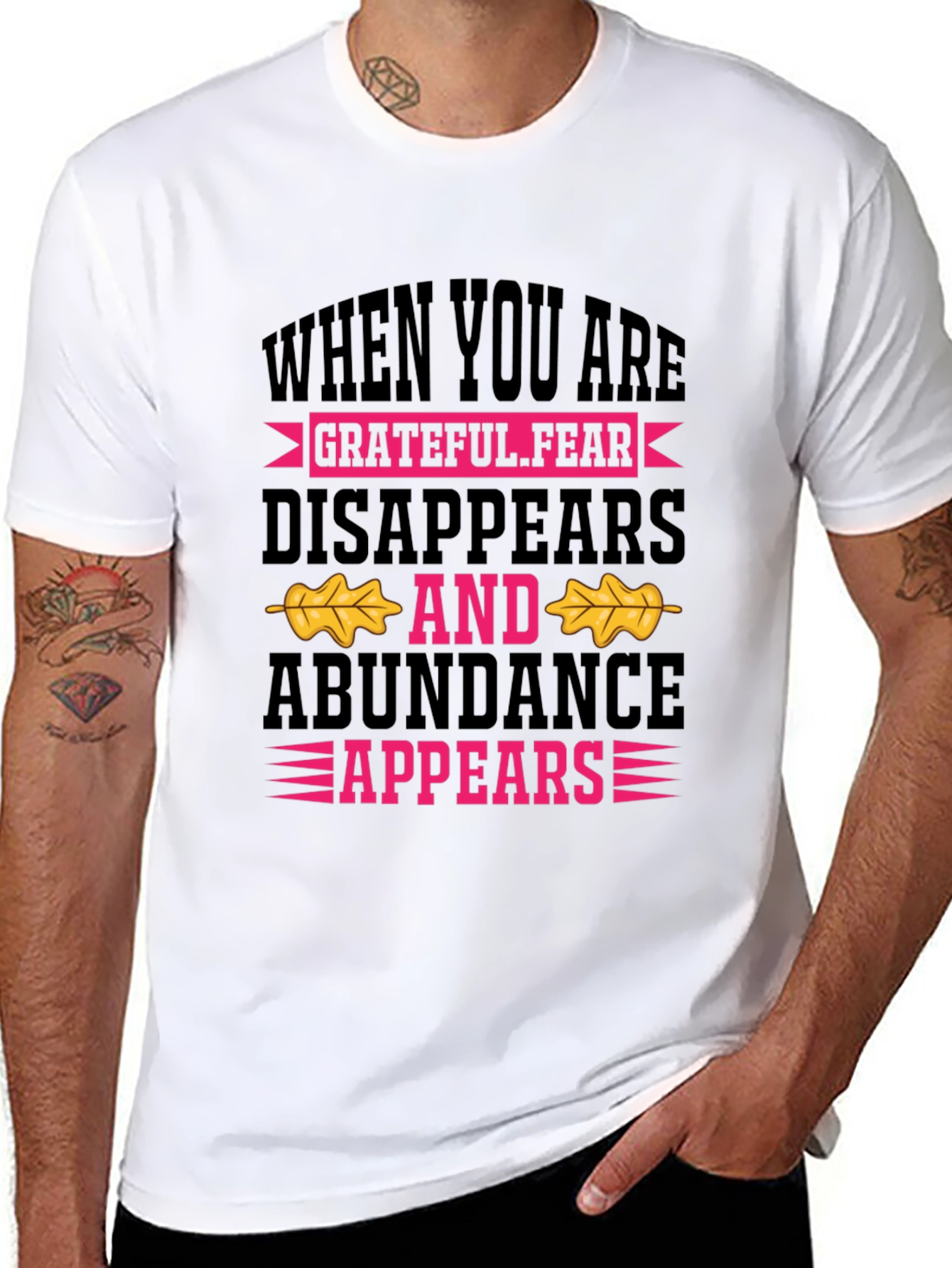 Grateful Fear Disappears Graphic Tee