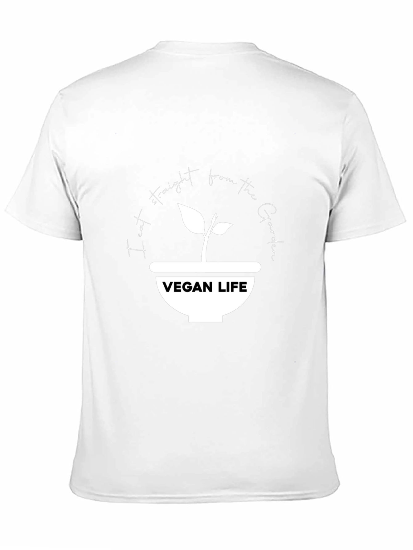 Vegan Life T-Shirt - Straight from the Garden