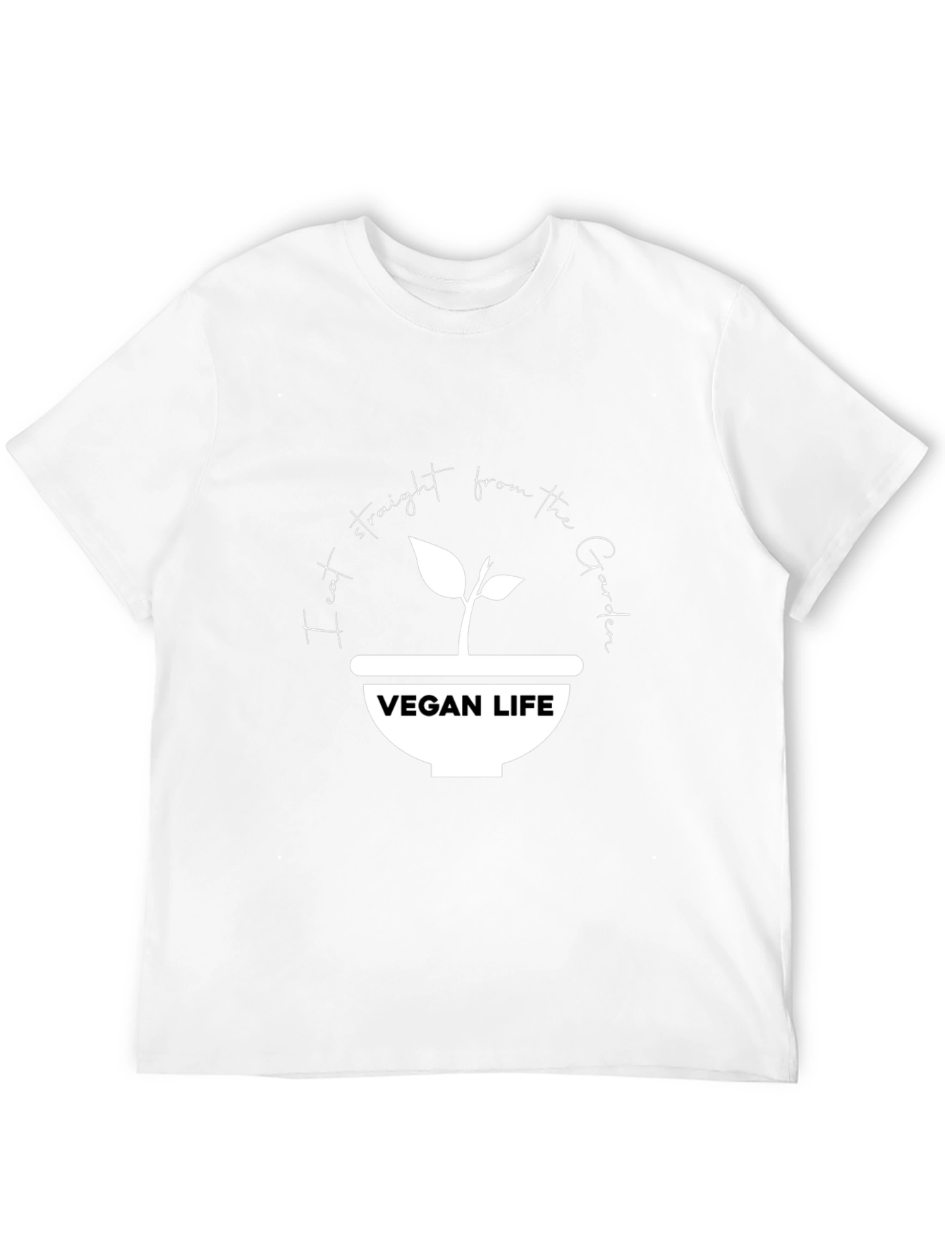 Vegan Life T-Shirt - Straight from the Garden