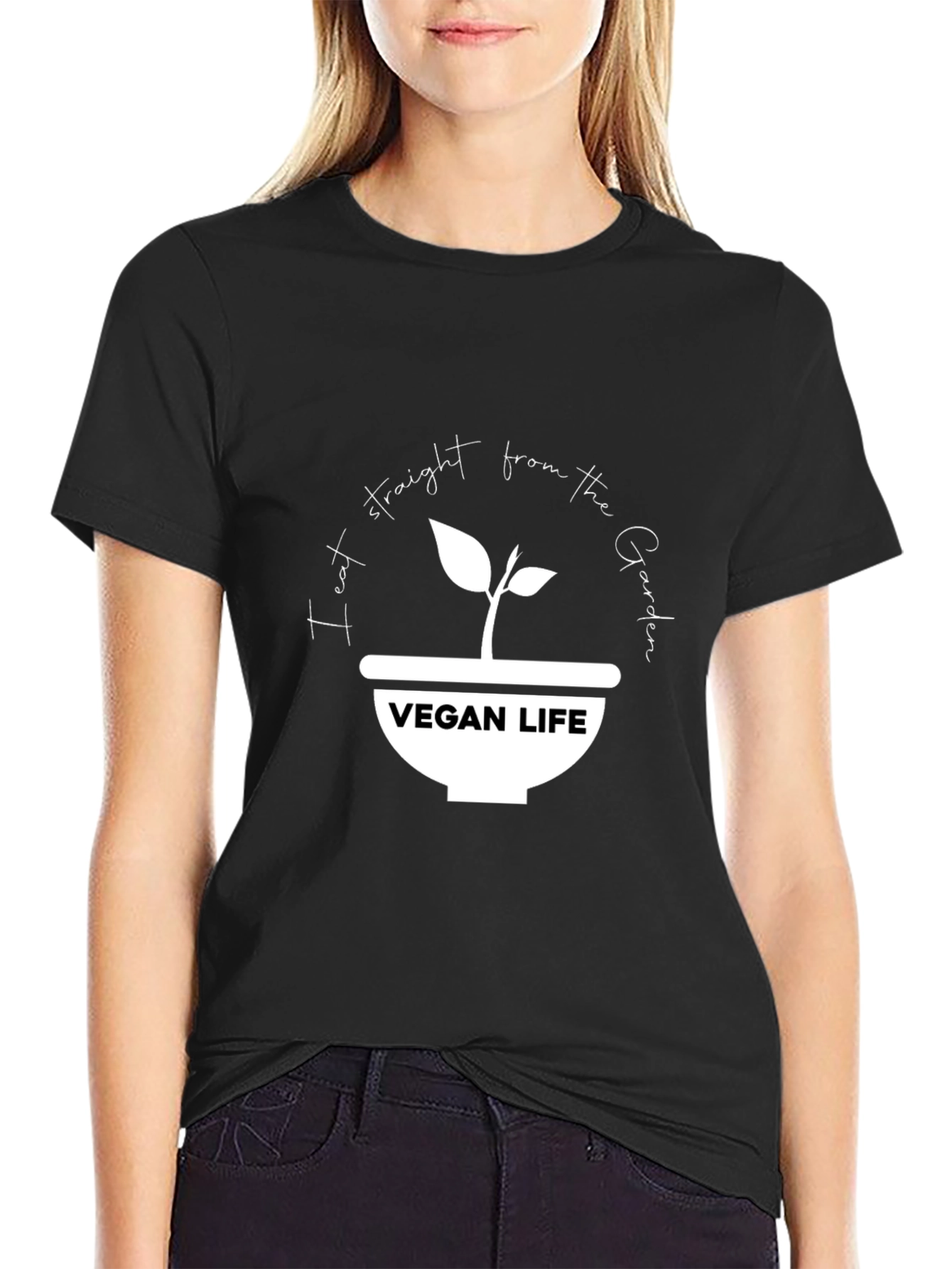 Vegan Life T-Shirt - Straight from the Garden