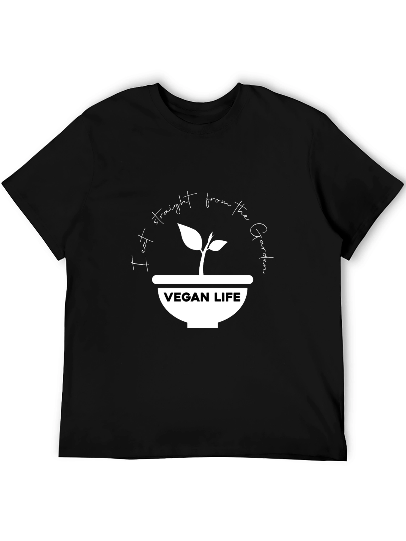 Vegan Life T-Shirt - Straight from the Garden