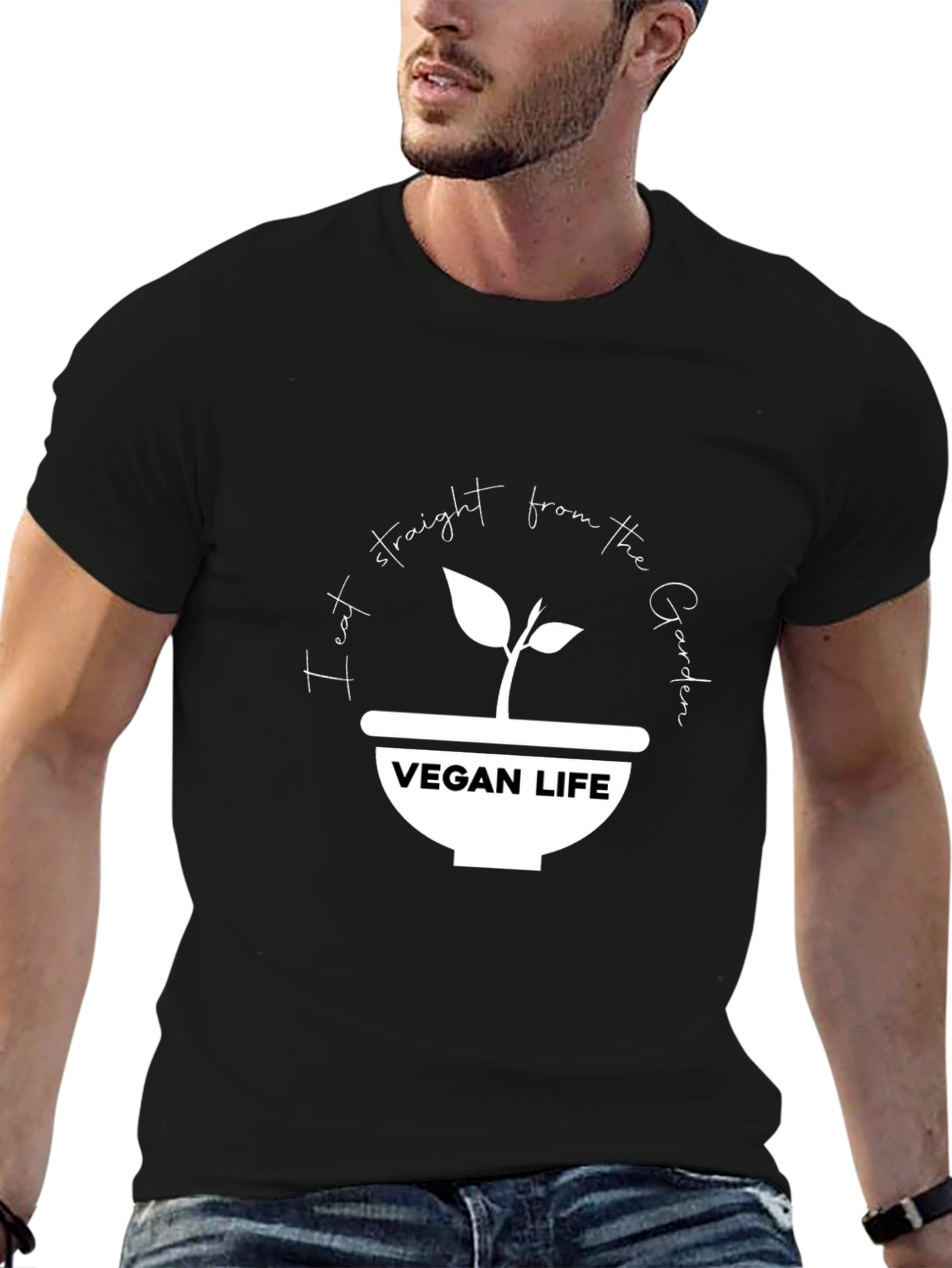 Vegan Life T-Shirt - Straight from the Garden