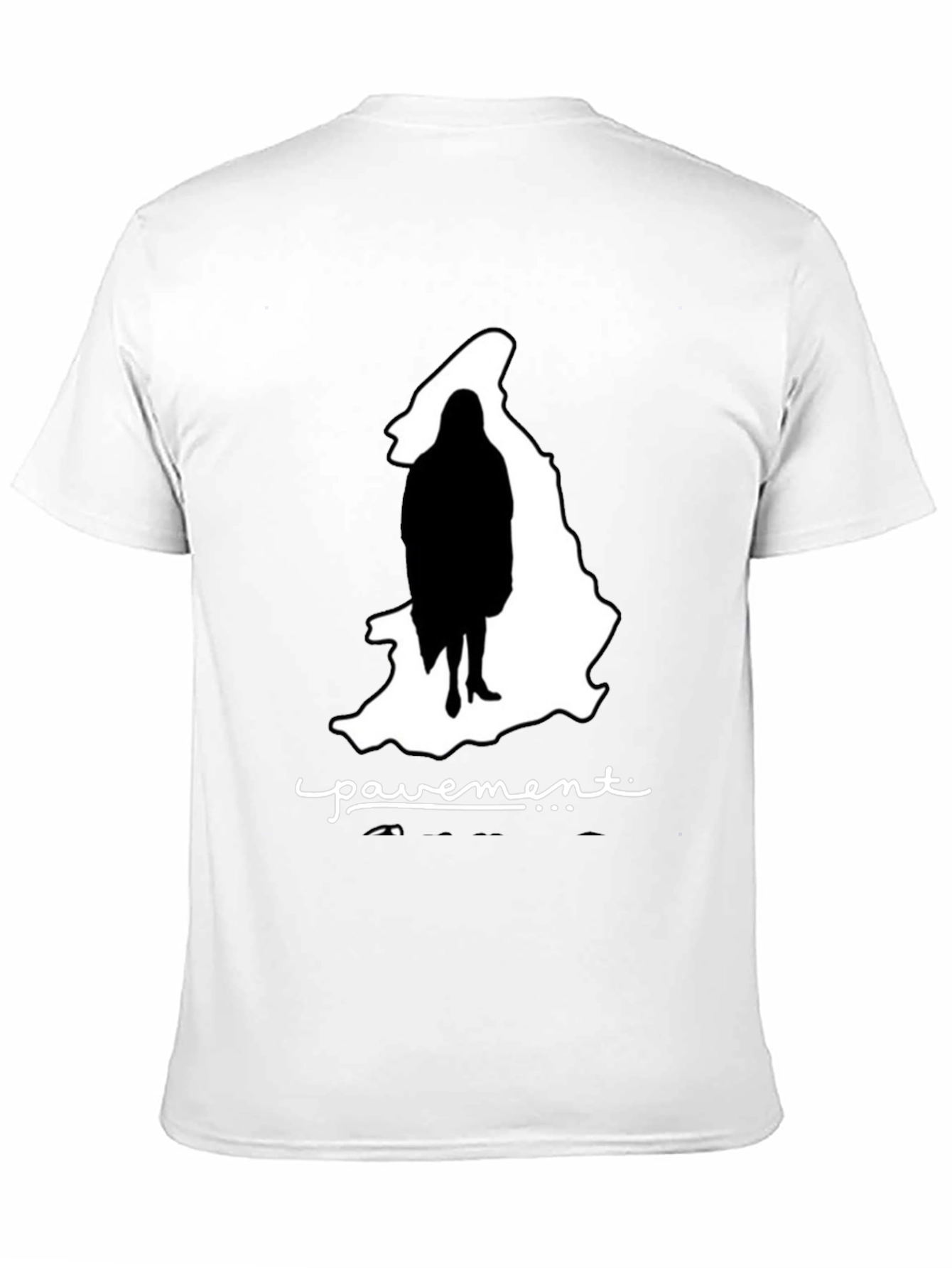Pavement Silhouette Graphic Black T-Shirt